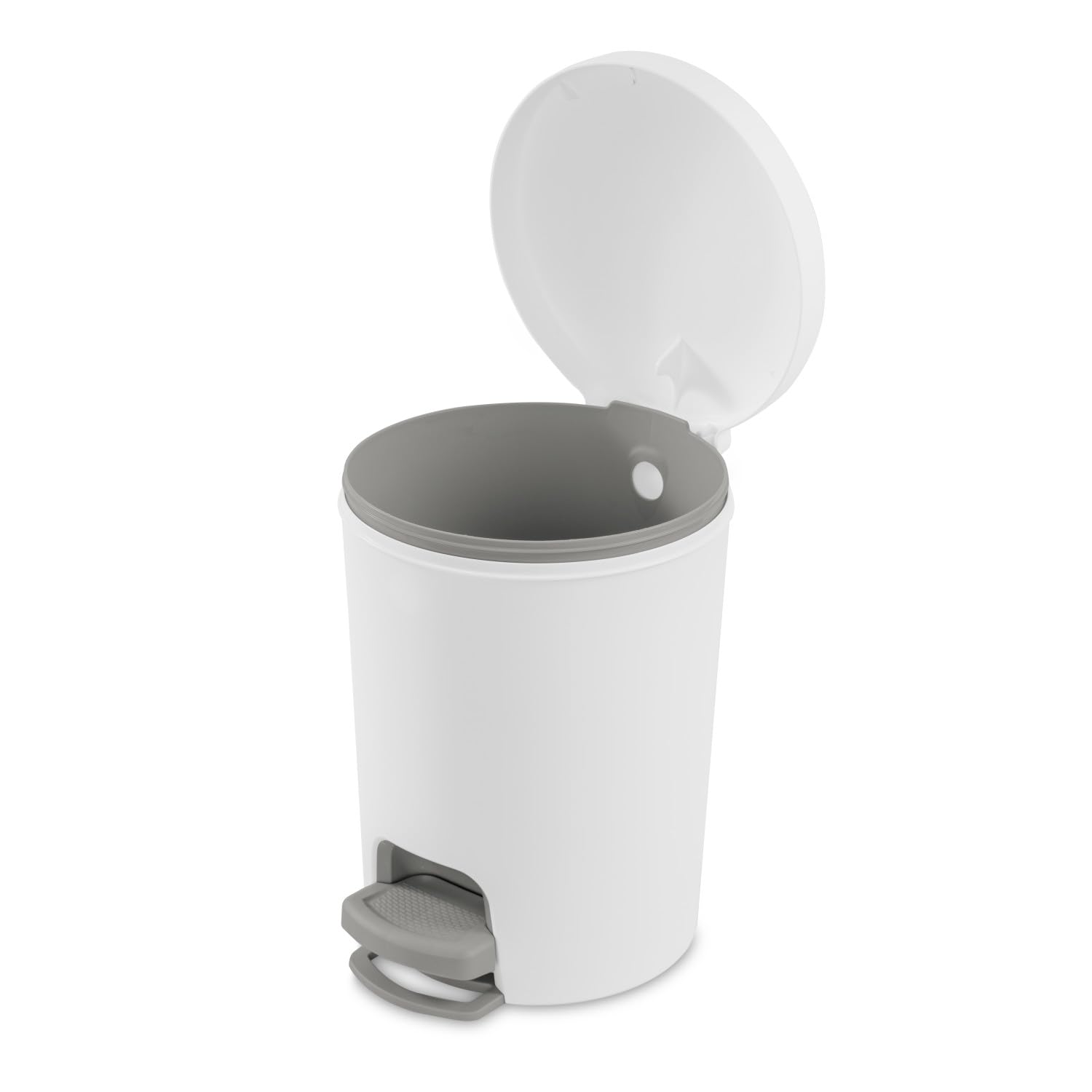 sterilite-1-6-gallon-stepon-wastebasket-with-lid-2-pack-white image 3