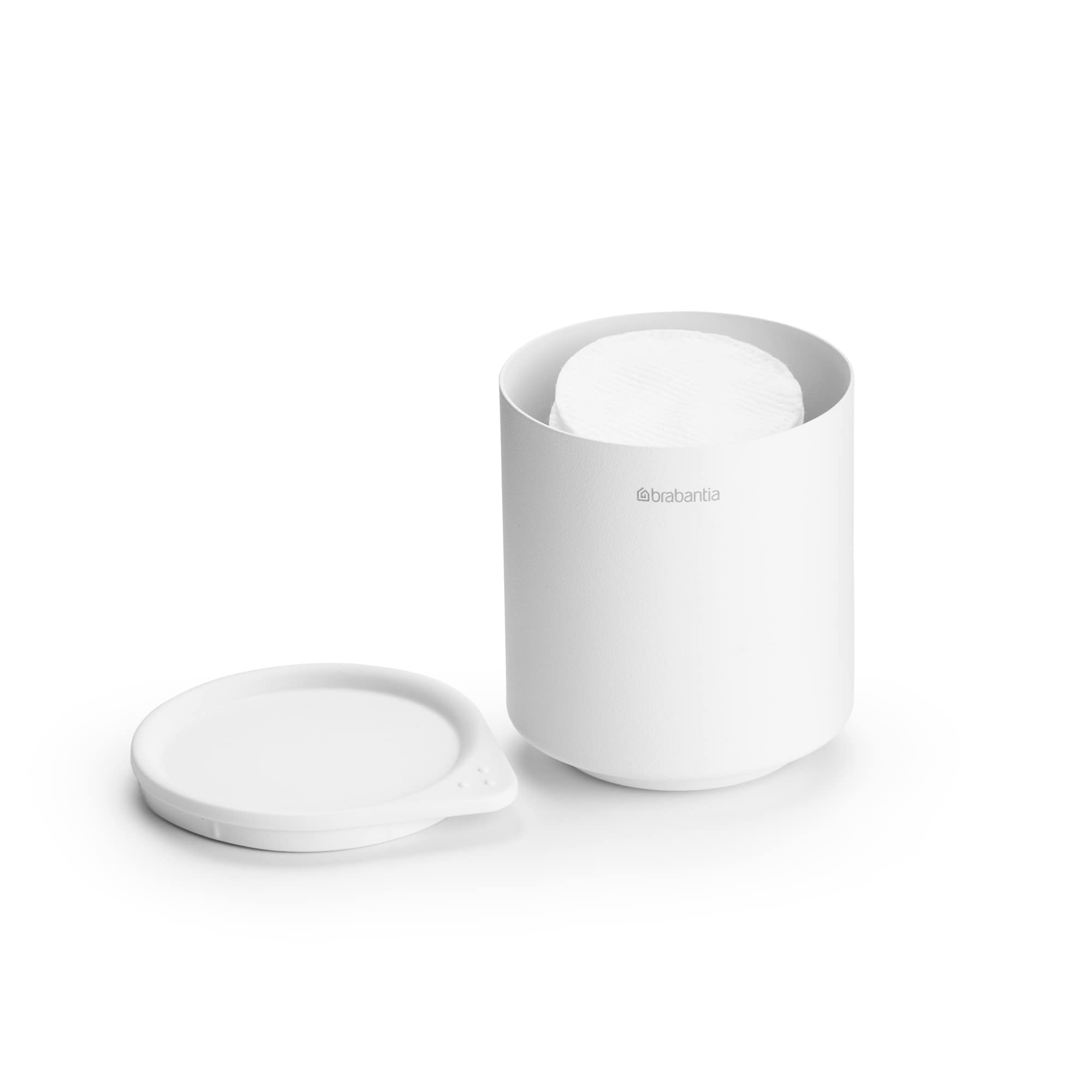brabantia-mindset-bathroom-storage-pot-with-lid-mineral-fresh-white-cotton-pad-j image 2