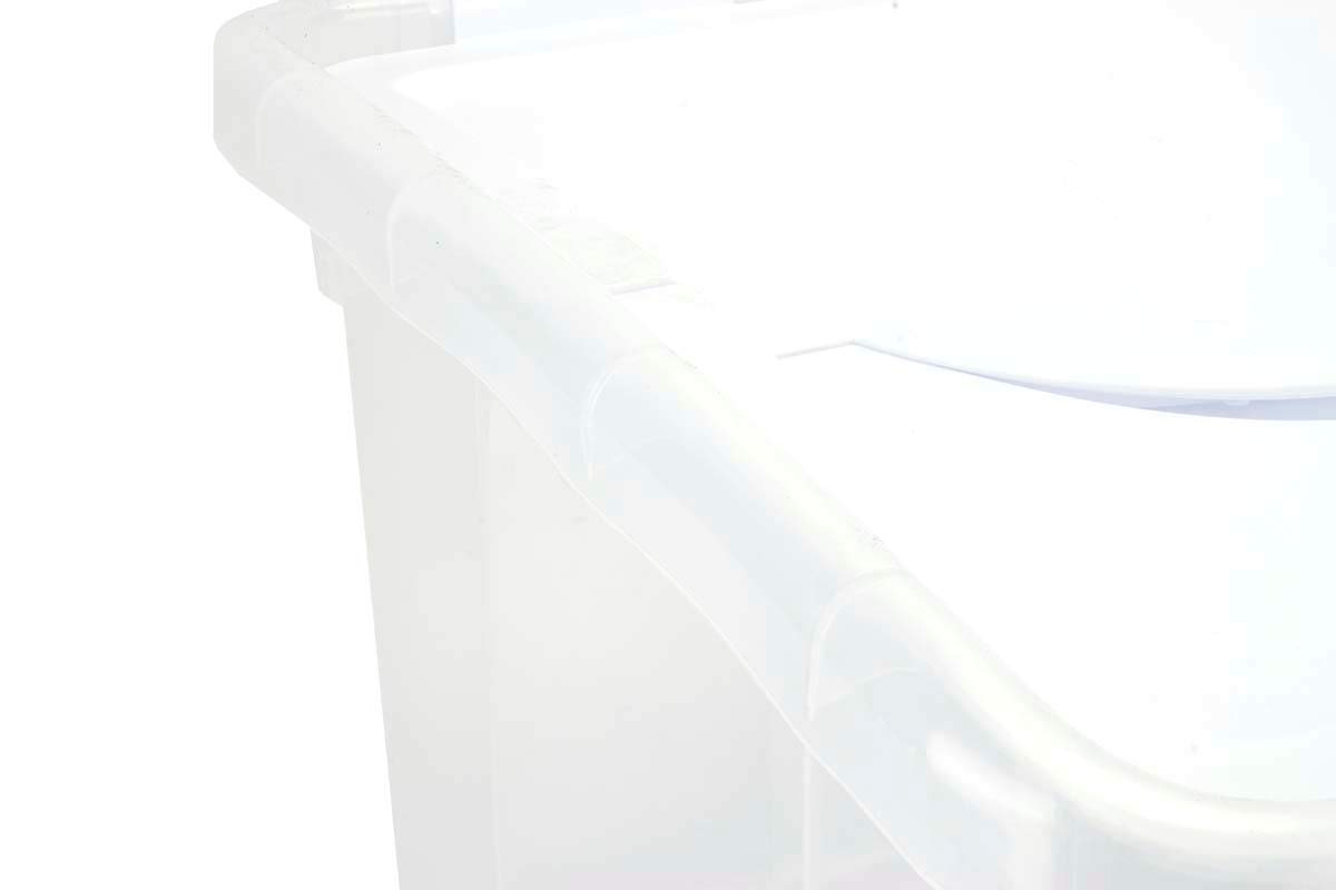 sterilite-48-quart-clear-base-hinged-lid-storage-box-tote-36-pack image 4
