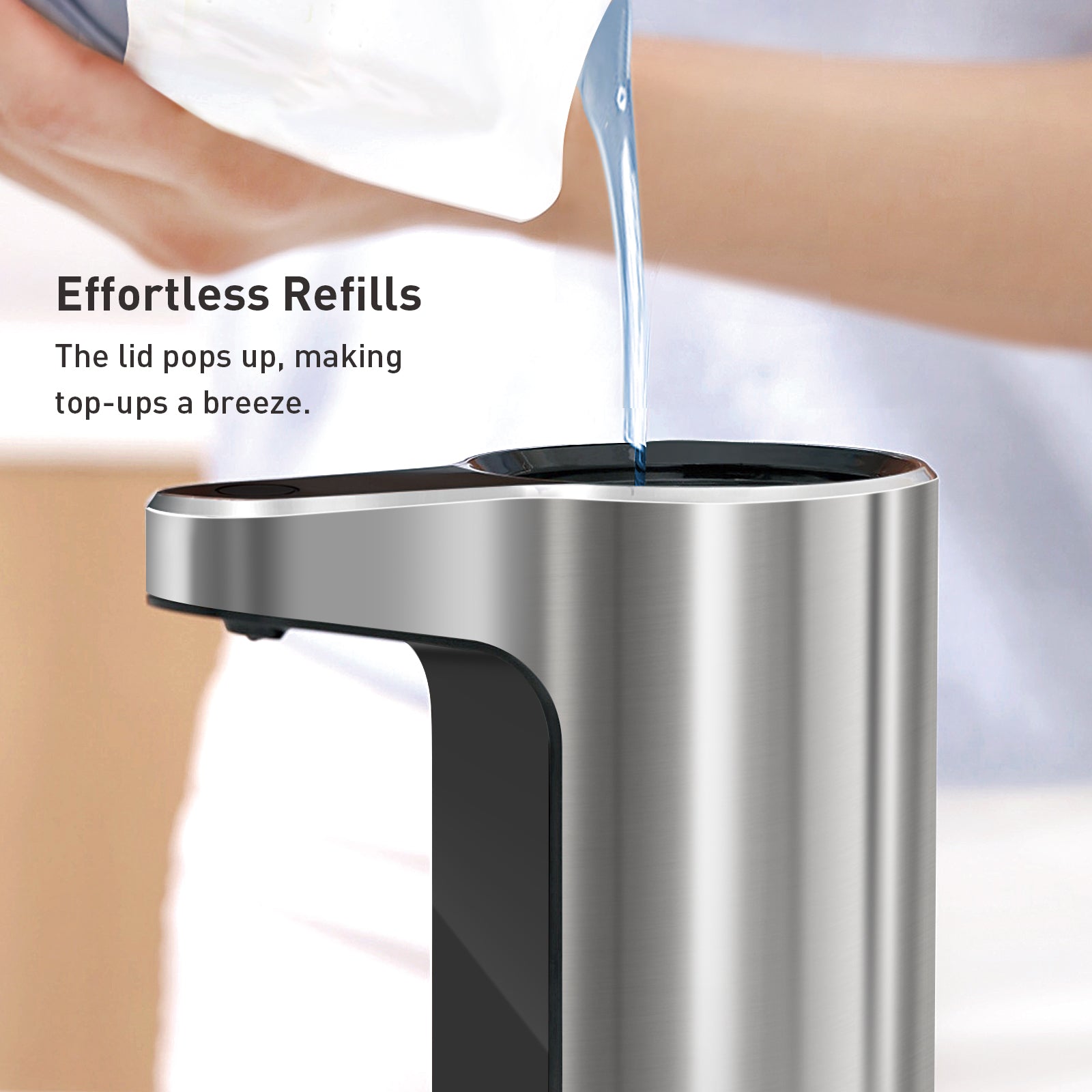 eko-aroma-smart-foaming-soap-dispenser-stainless-steel image 6