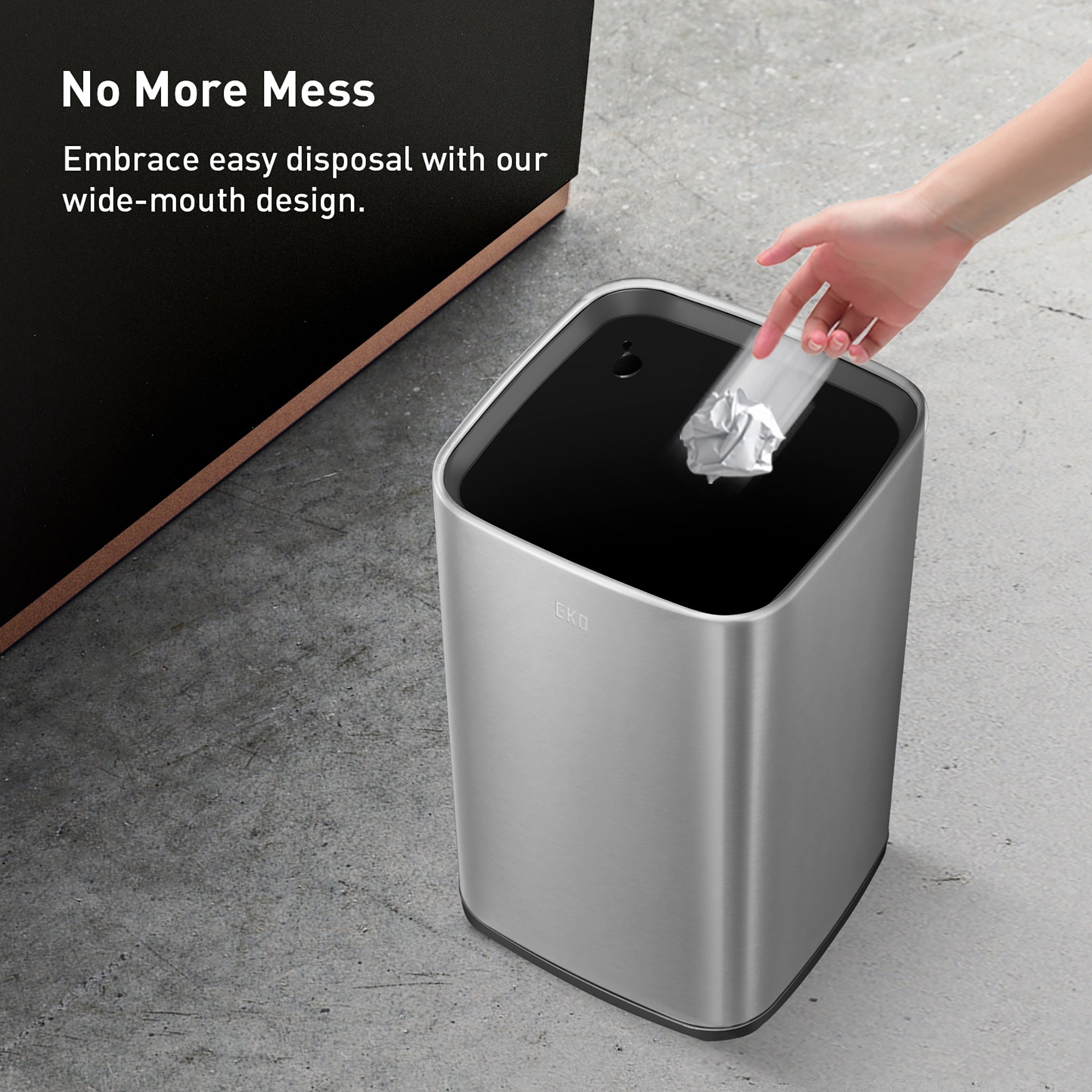 eko-laguna-open-top-trash-can-with-nested-liner-2-pack-combo-7l-12l image 2
