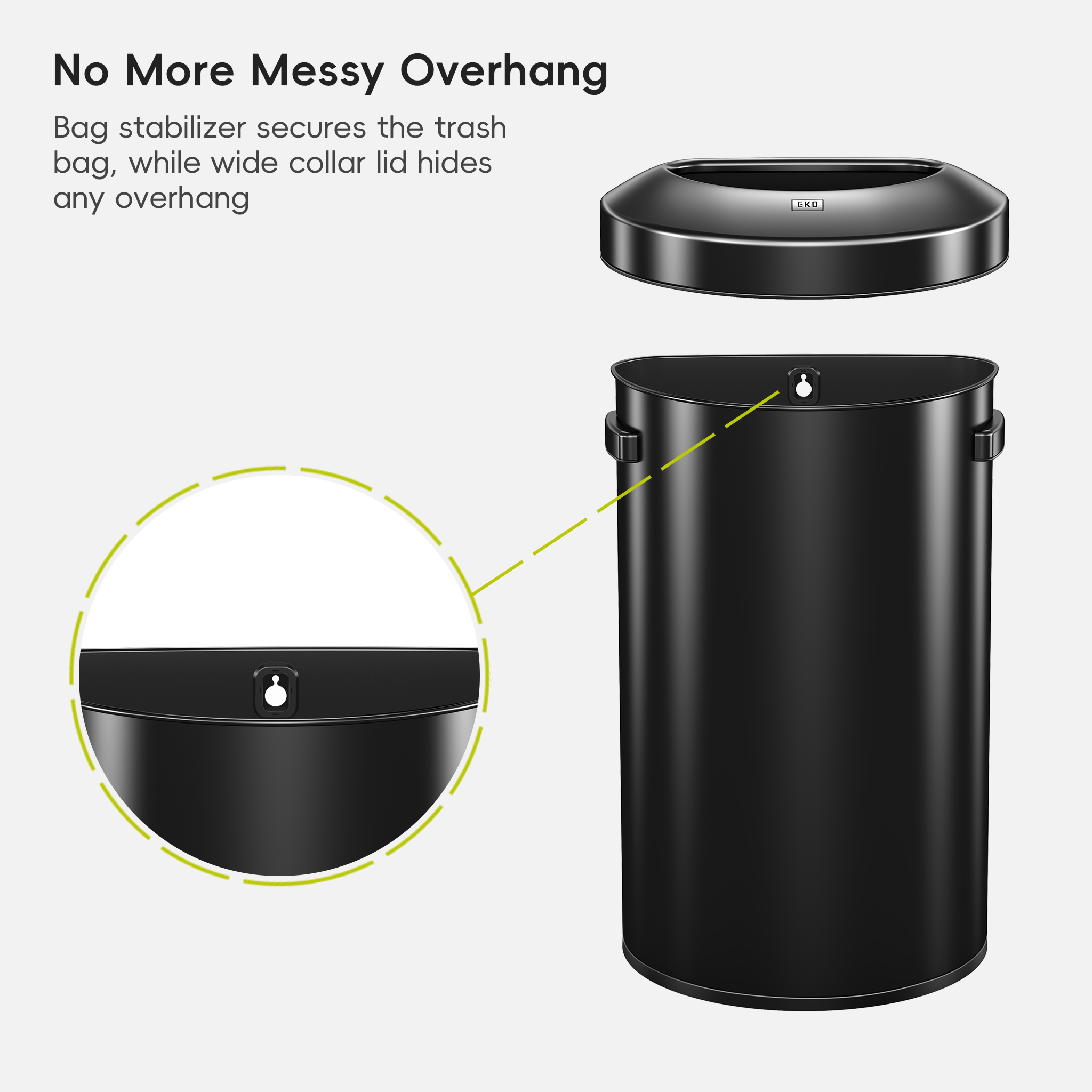 eko-urban-semi-round-open-top-can-commercial-grade-60l-16-gal-matte-black image 4