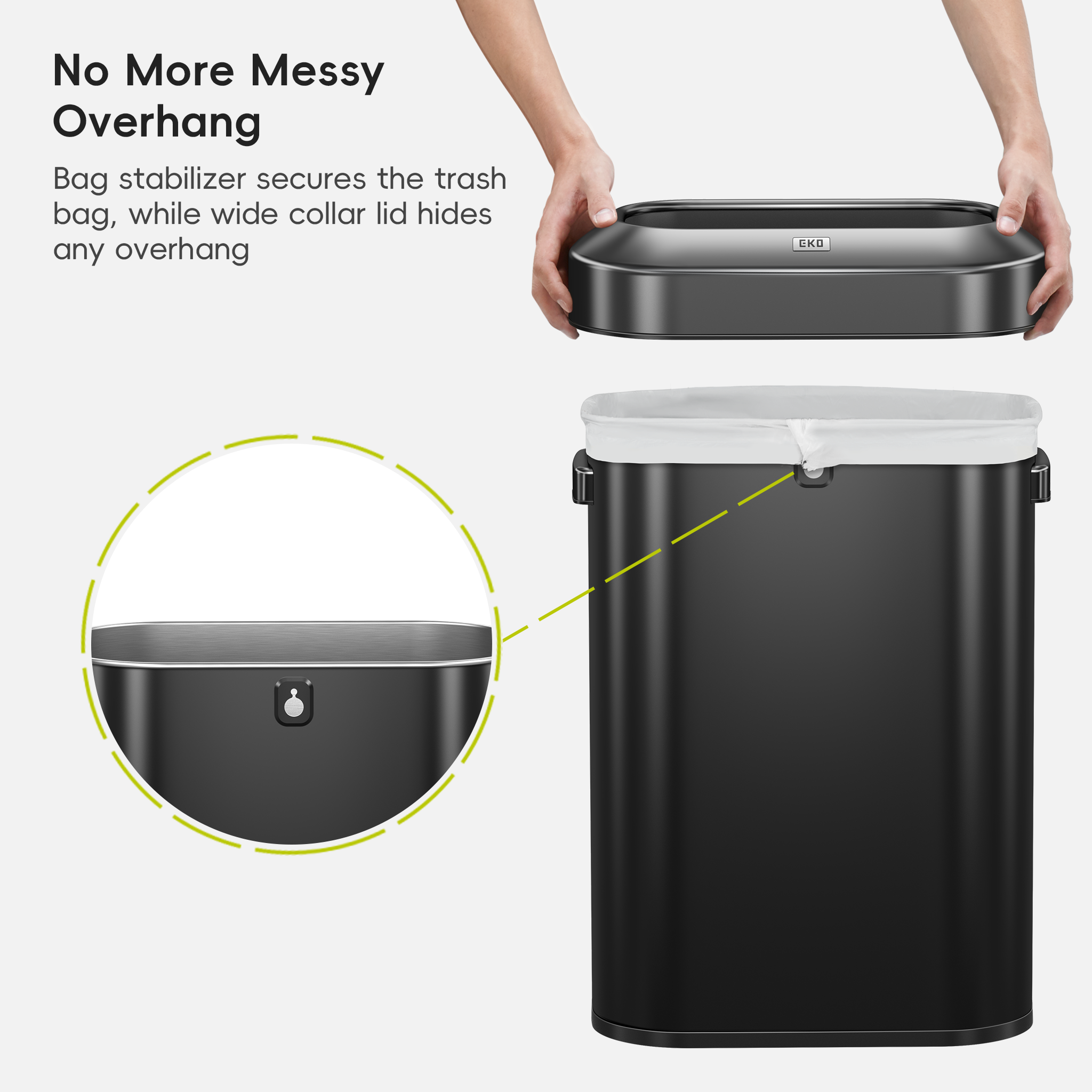 eko-urban-slim-open-top-can-commercial-grade-60l-16-gal-matte-black image 4