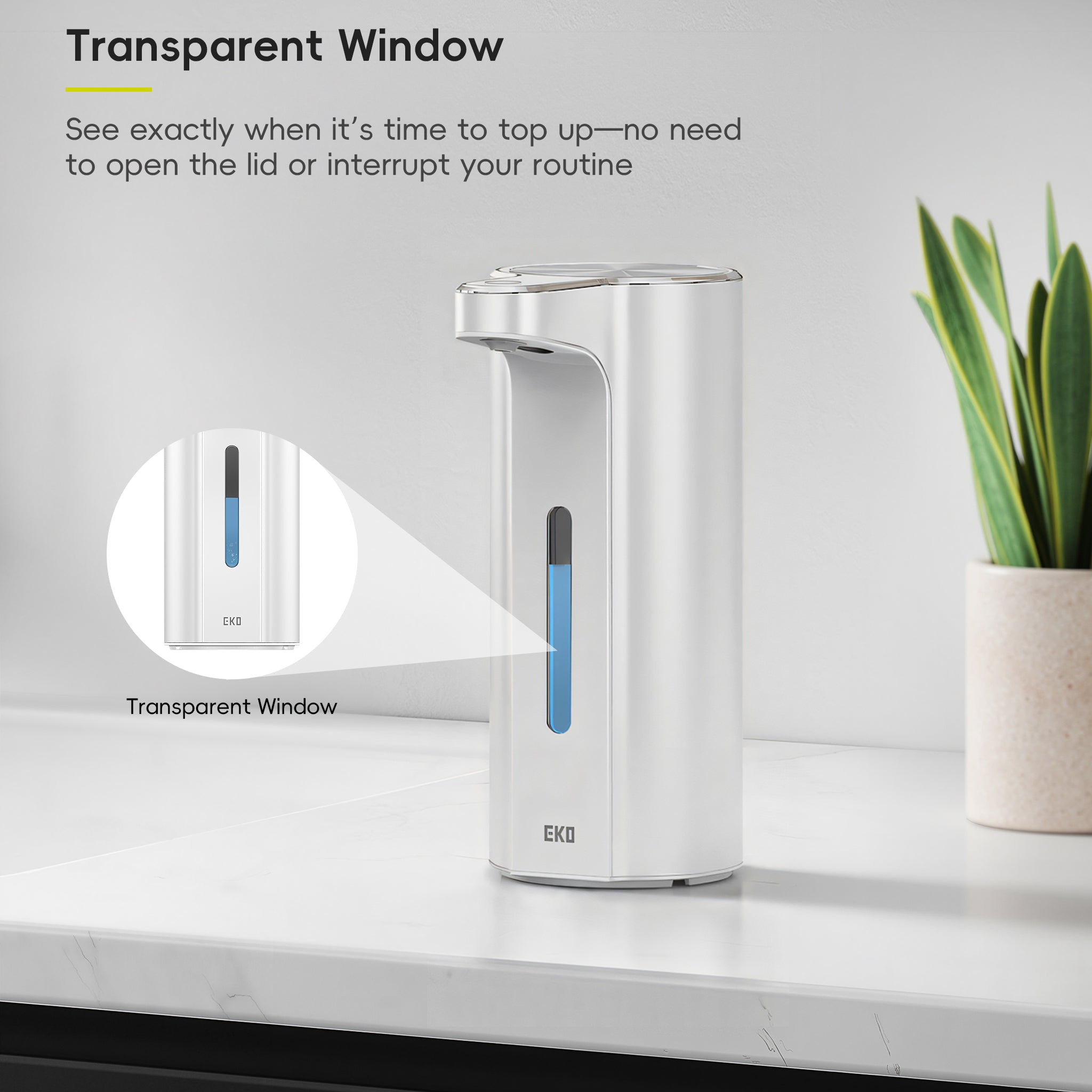 eko-aroma-pro-touchless-automatic-liquid-soap-dispenser-13-5-fl-oz-400ml-matte-w image 5