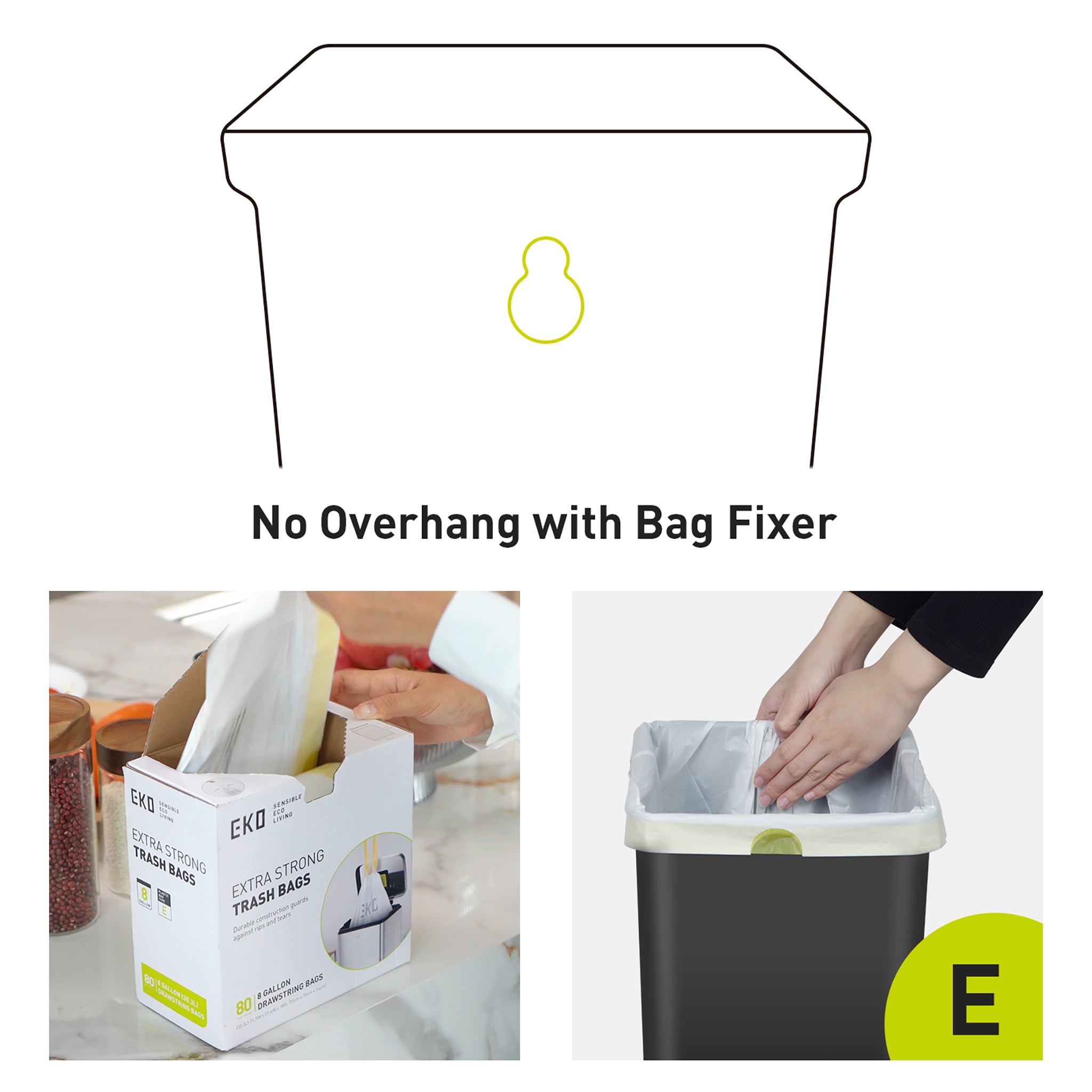 eko-essential-step-recycling-can-dual-compartment-30l-30l-stainless-steel-resin- image 7
