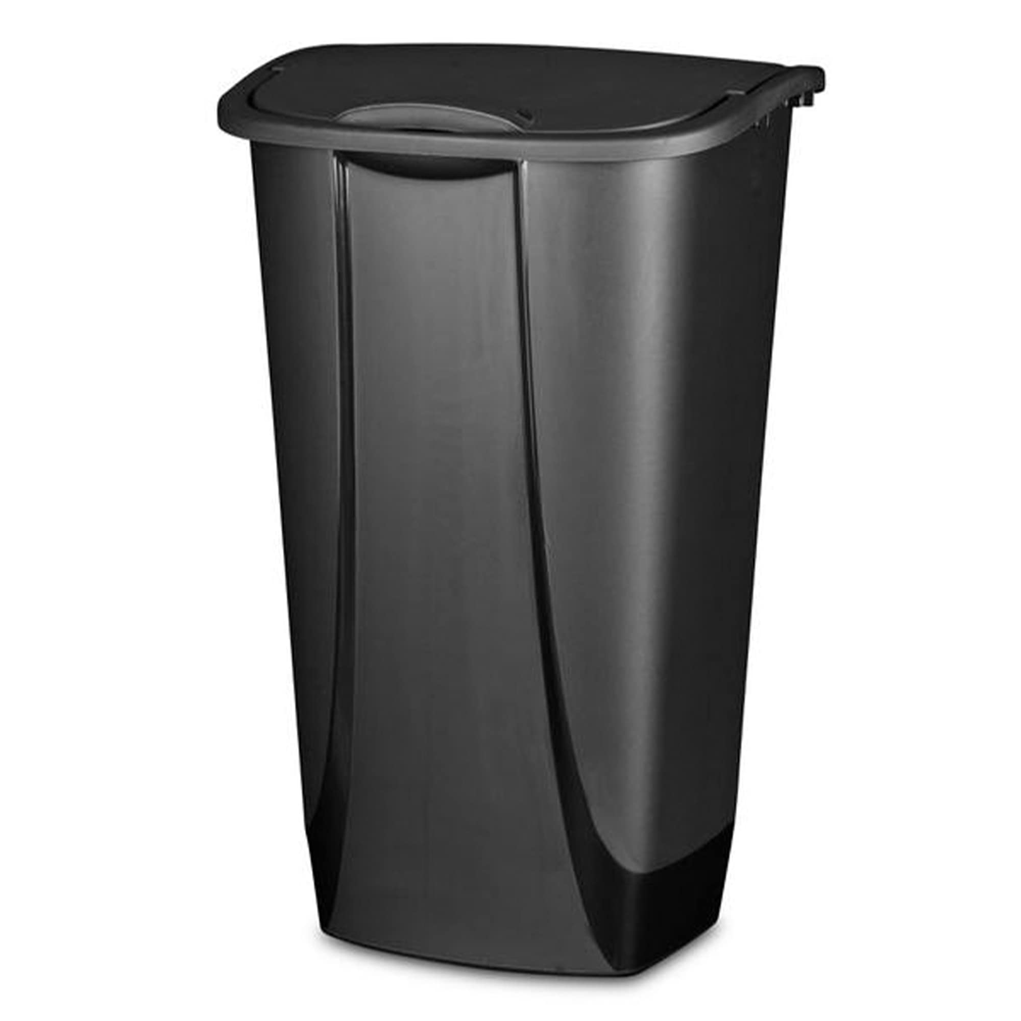 sterilite-11-gallon-swingtop-wastebasket-12-pack-heavy-duty-plastic-trash-can-wi image 2
