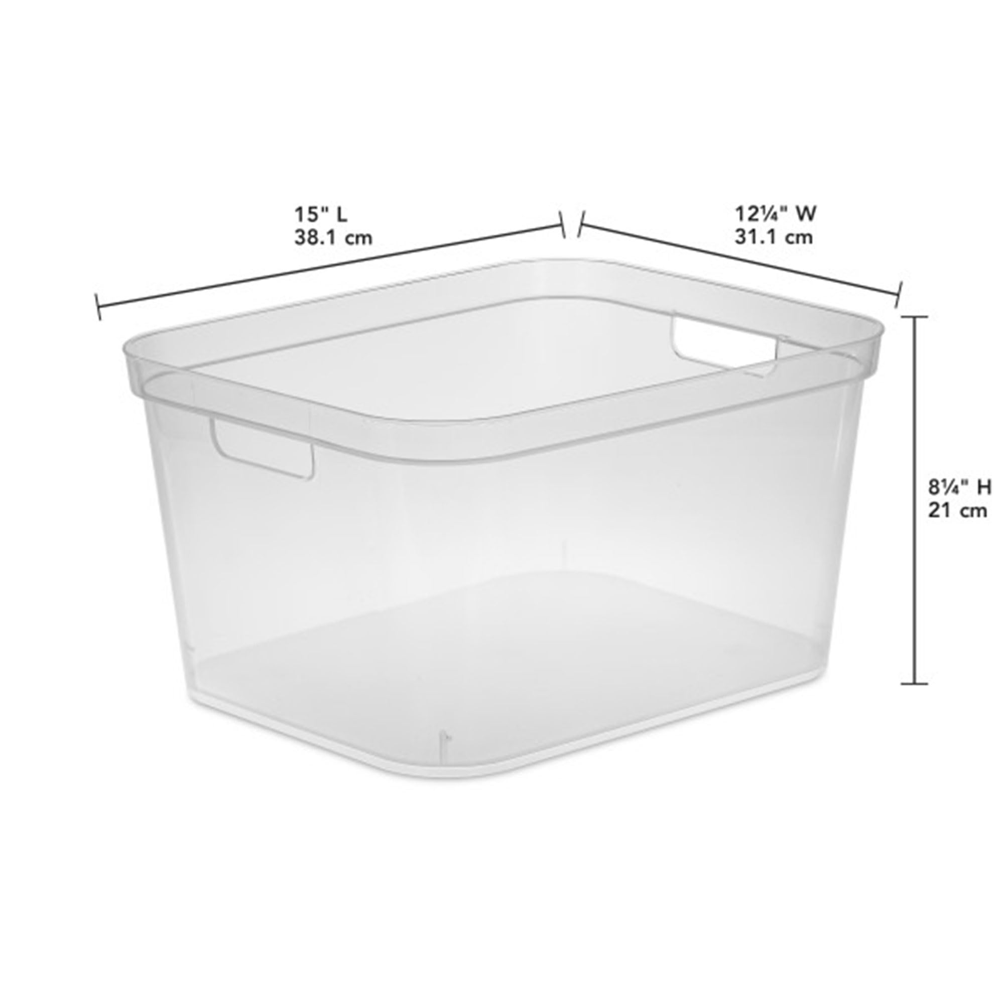 sterilite-8-25x12-25x15-inch-modern-polished-storage-bin-with-carry-through-hand image 2