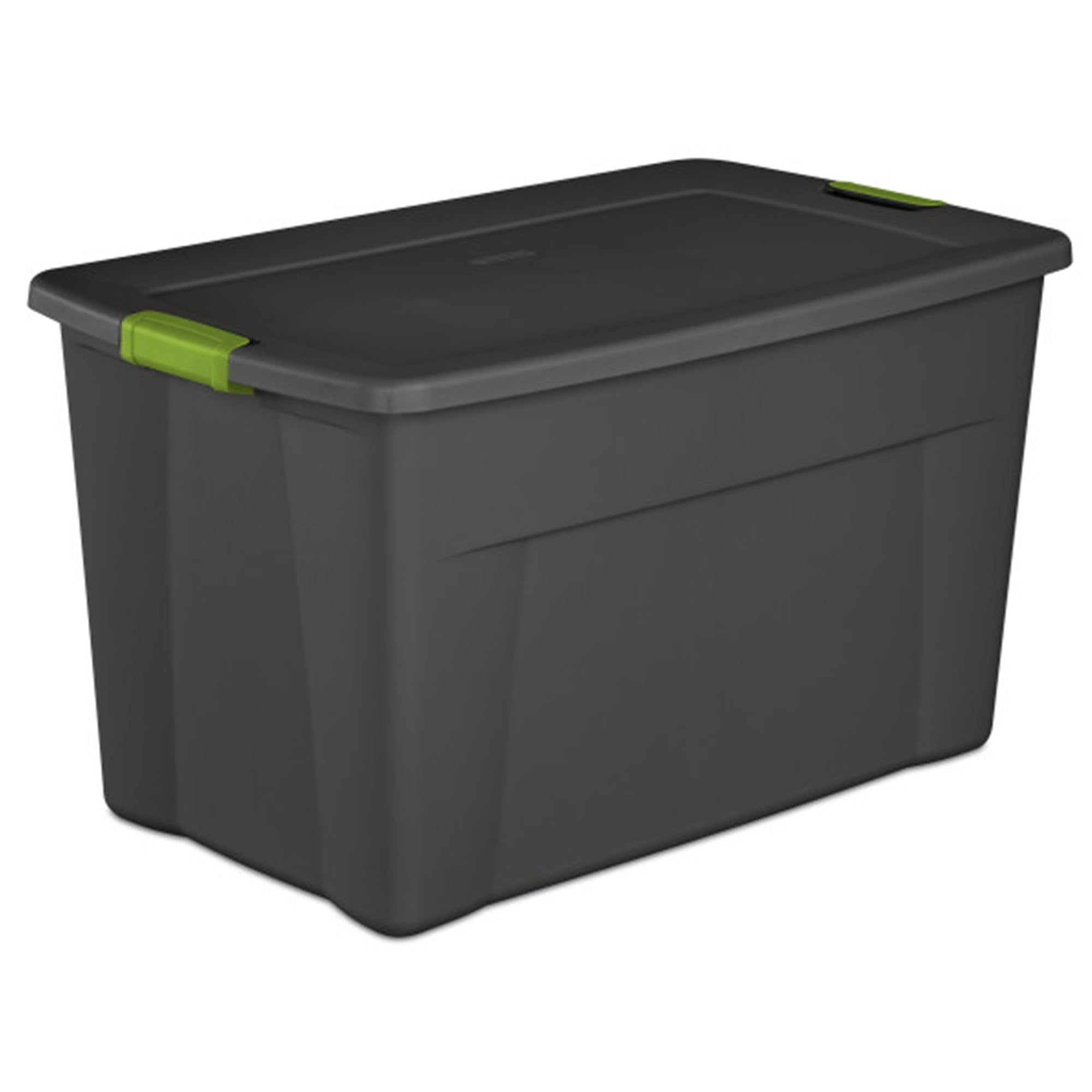 sterilite-4-pack-35-gallon-latching-storage-tote-bins-with-lids-gray image 2