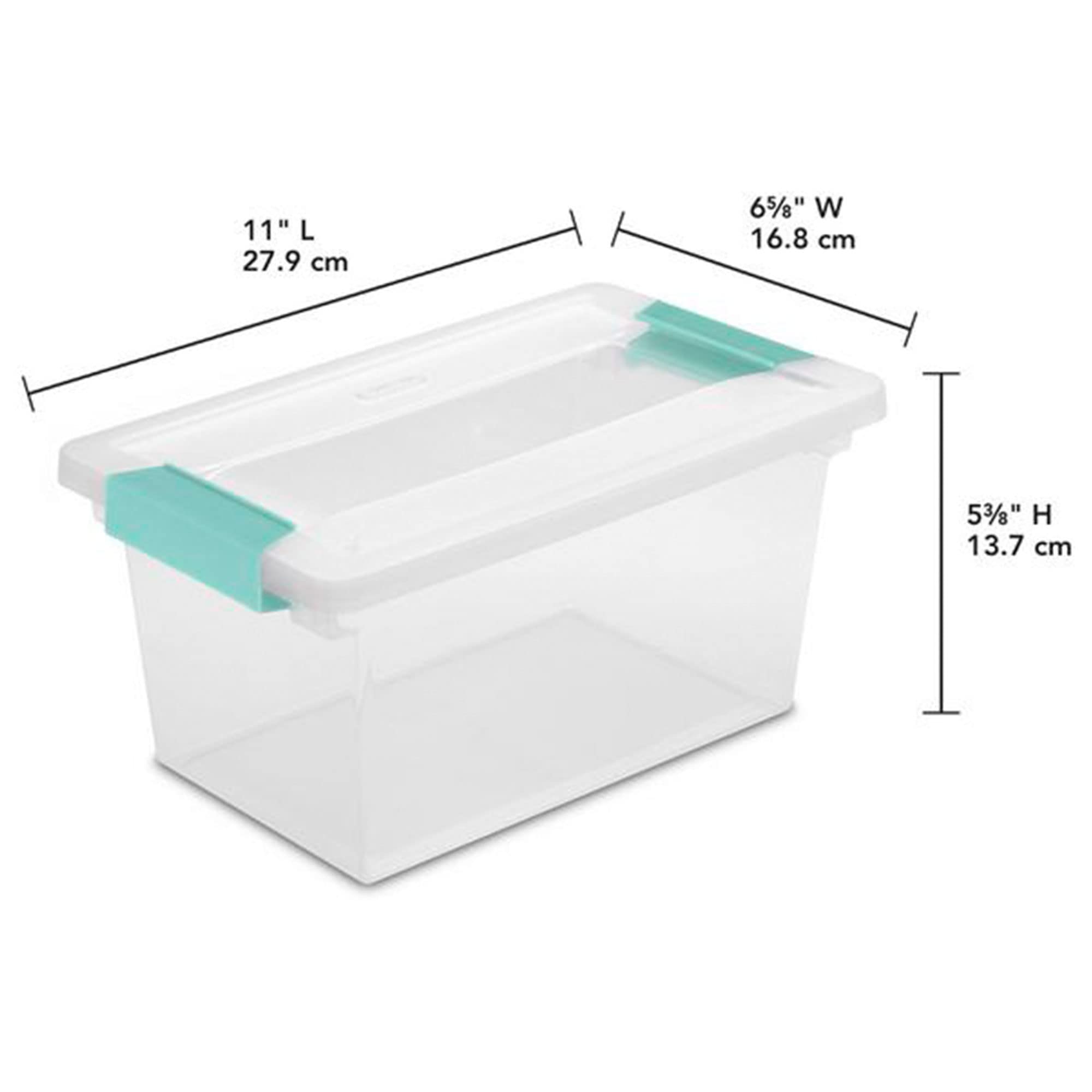 sterilite-medium-and-small-clip-latch-lid-storage-container-totes-12-12-pack-24- image 7