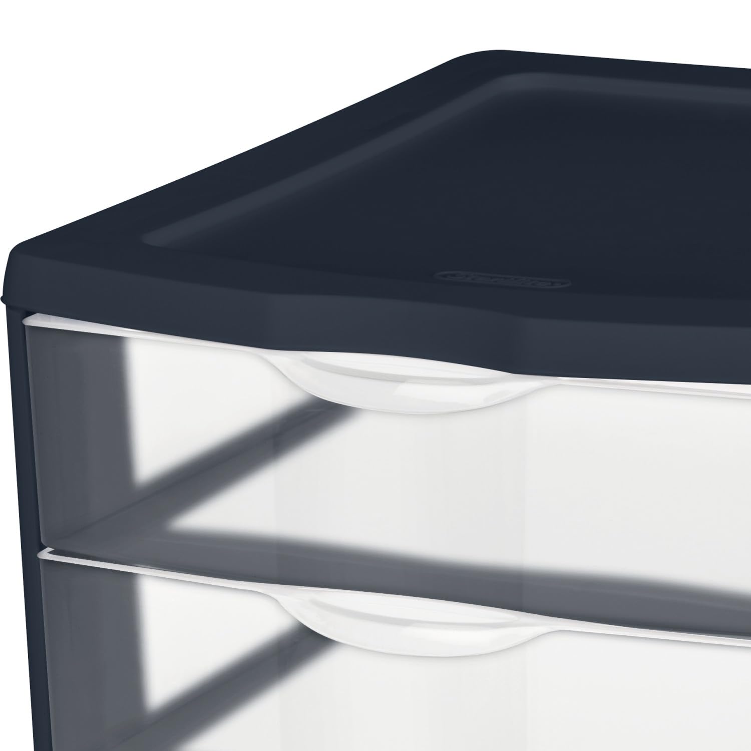 sterilite-3-drawer-unit-clear-drawers-blue-cove image 5