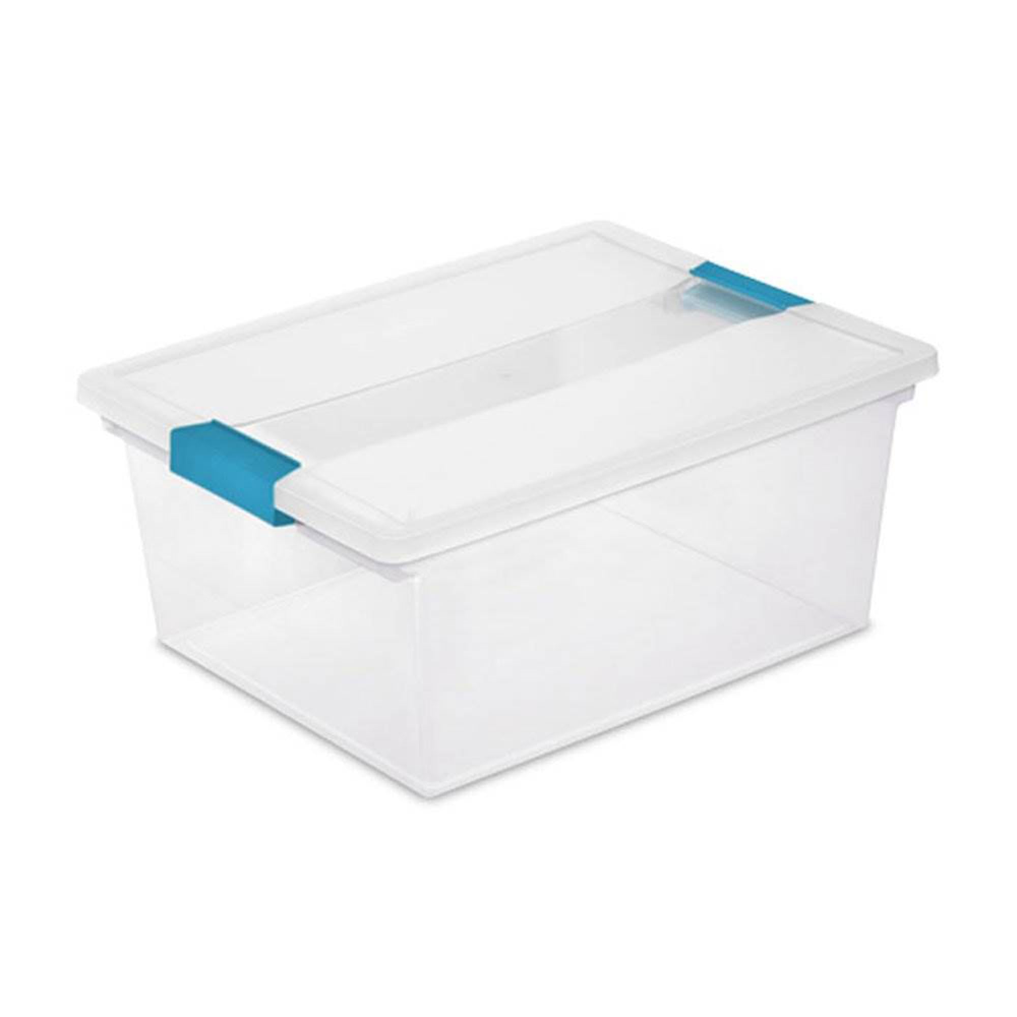 sterilite-6-pack-64-qt-latching-storage-totes-4-pack-deep-clip-boxes image 3