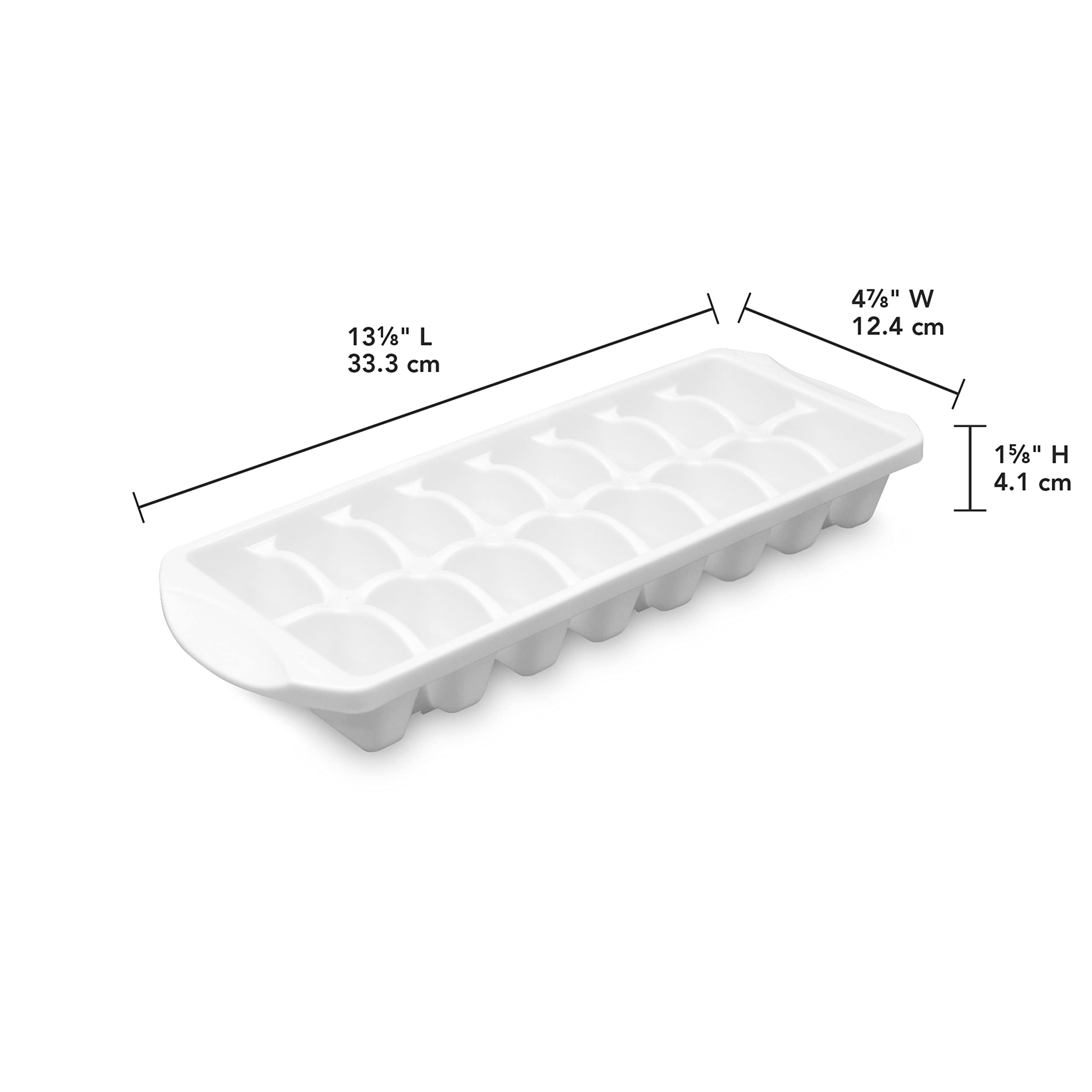 sterilite-stacking-ice-cube-tray-white-12-pack image 2