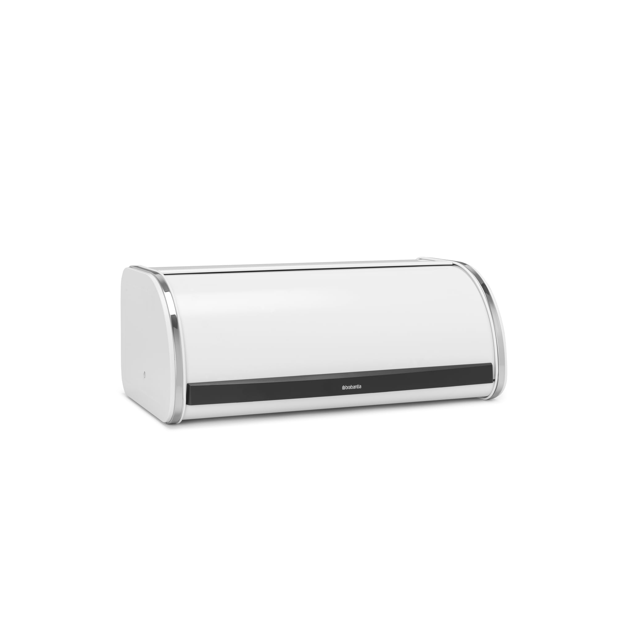 brabantia-roll-top-bread-box-large-white-metal-front-fits-2-loaves-magnetic-clos image 2