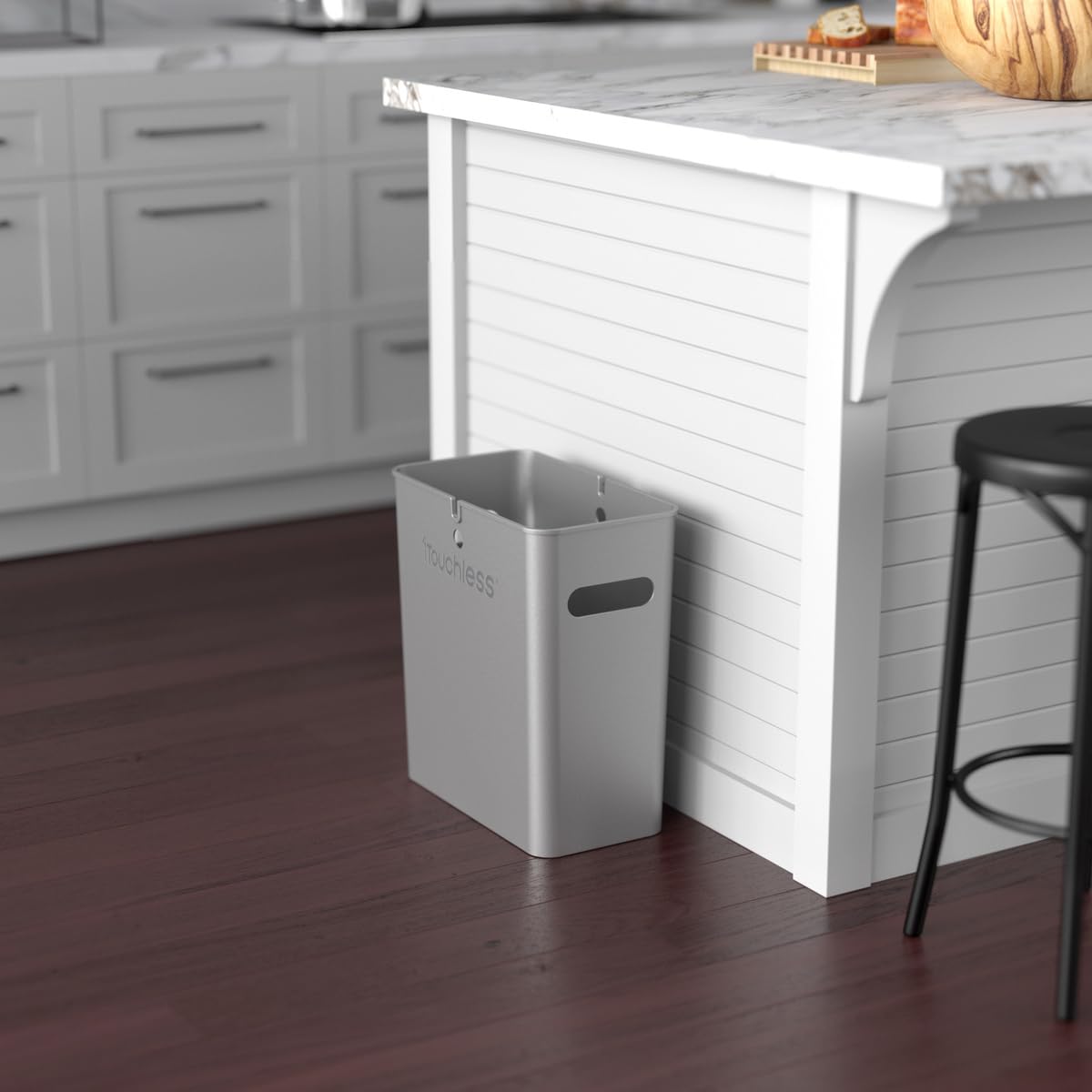 itouchless-slimgiant-4-2-gallon-dual-compartment-slim-trash-can-storage-bin-16l- image 4