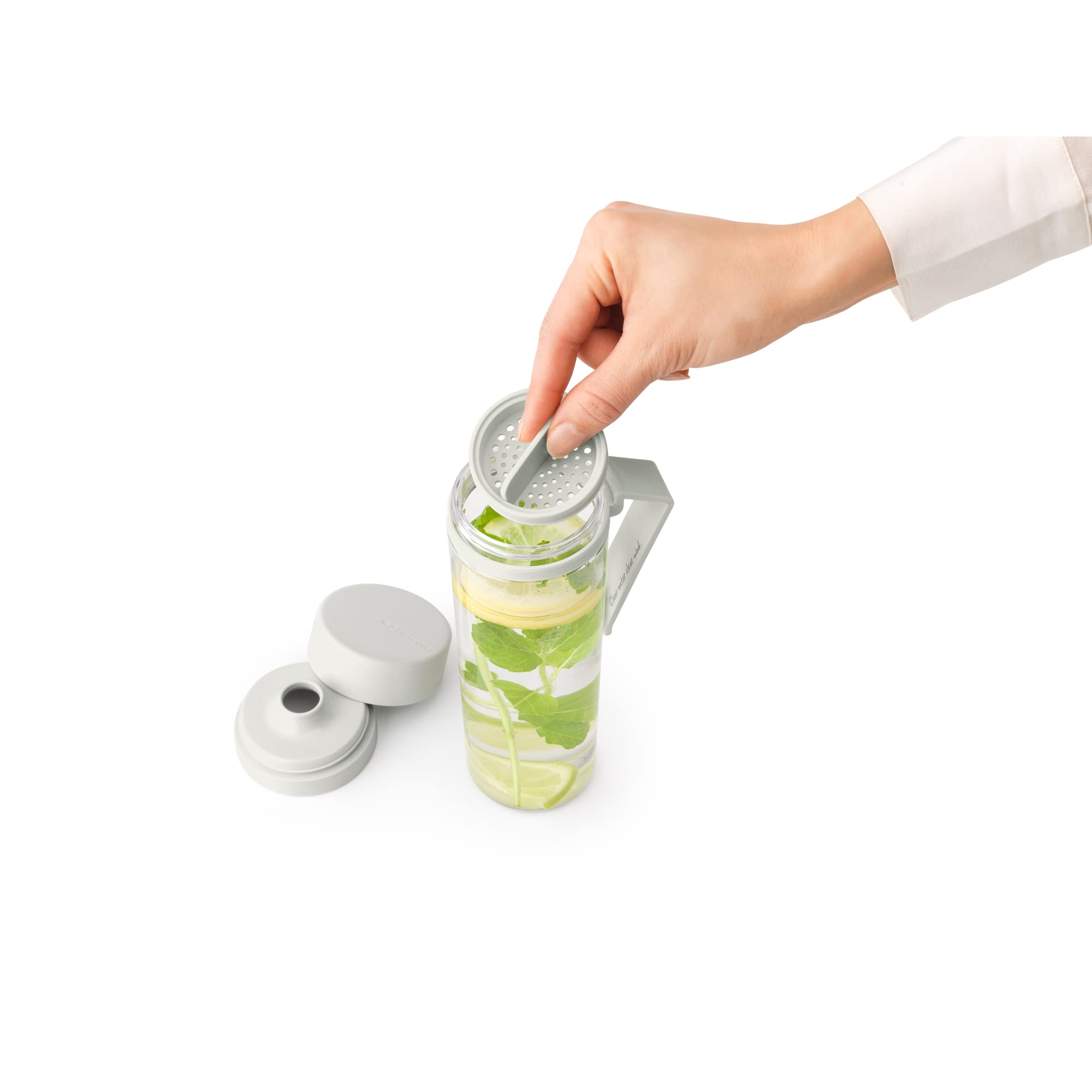 brabantia-make-take-water-bottle-with-strainer-17oz-light-gray image 3