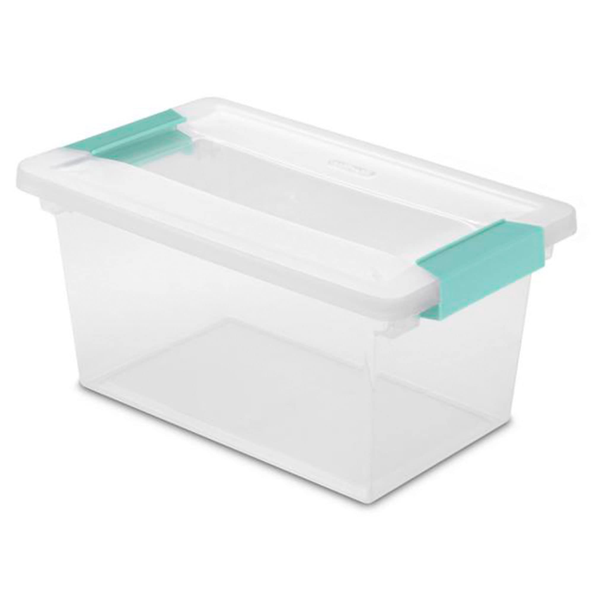 sterilite-deep-clip-storage-box-container-with-lid-8-pack-medium-clip-box-4-pack image 7