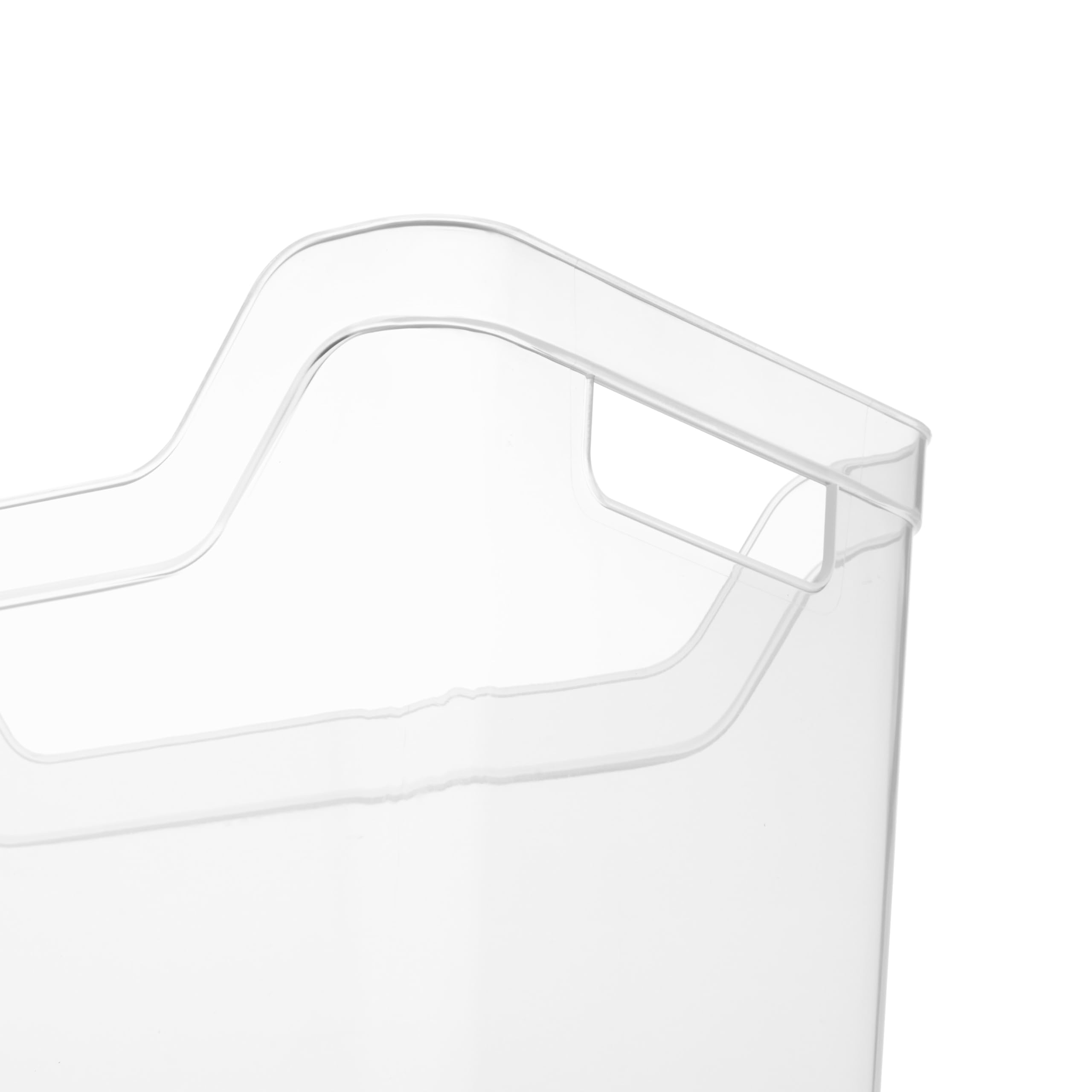 sterilite-medium-shelf-bin-with-handles-clear-plastic-storage-container-6-pack image 3