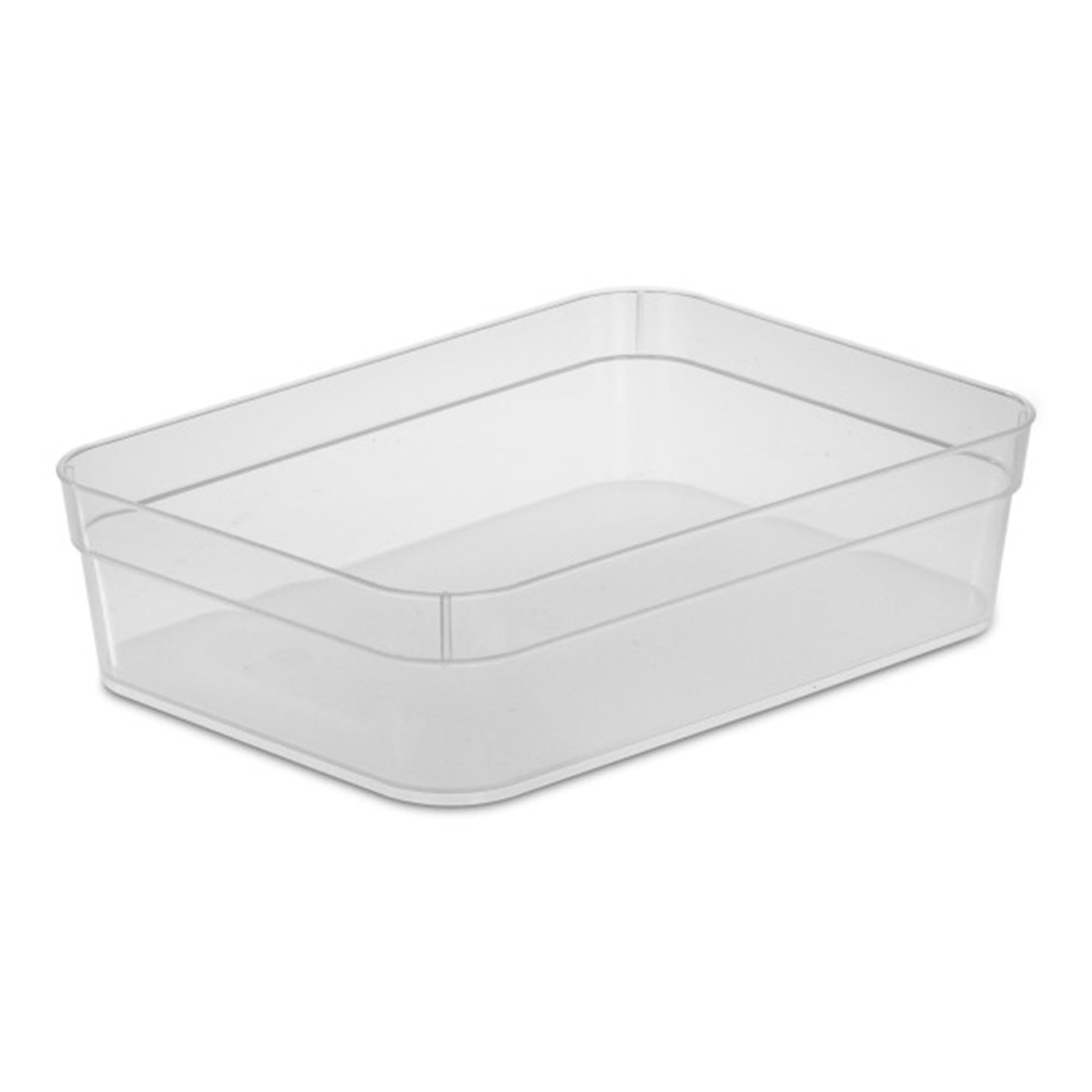 sterilite-large-storage-tray-containers-24-pack-clear-durable-desktop-drawer-org image 8