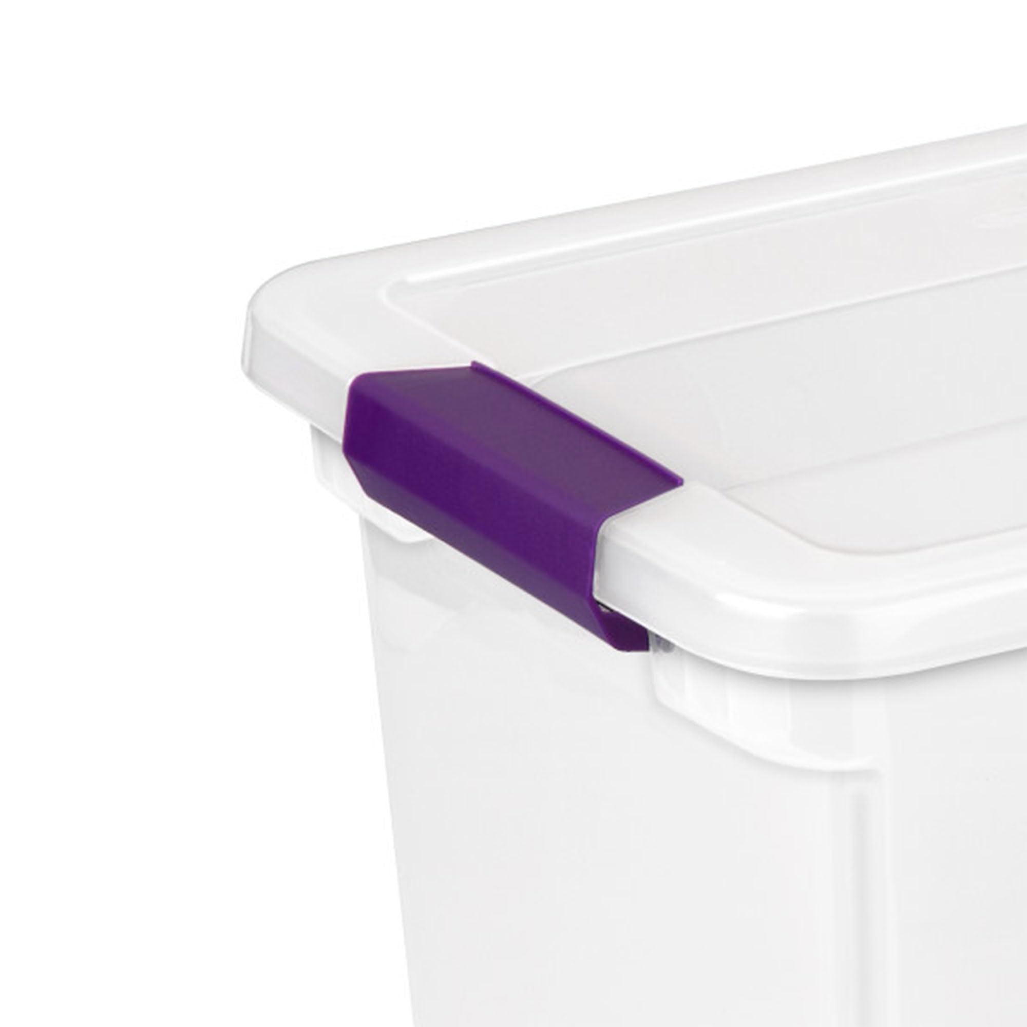 sterilite-27-qt-clearview-latch-storage-box-12-pack-clear-with-latching-lids image 7