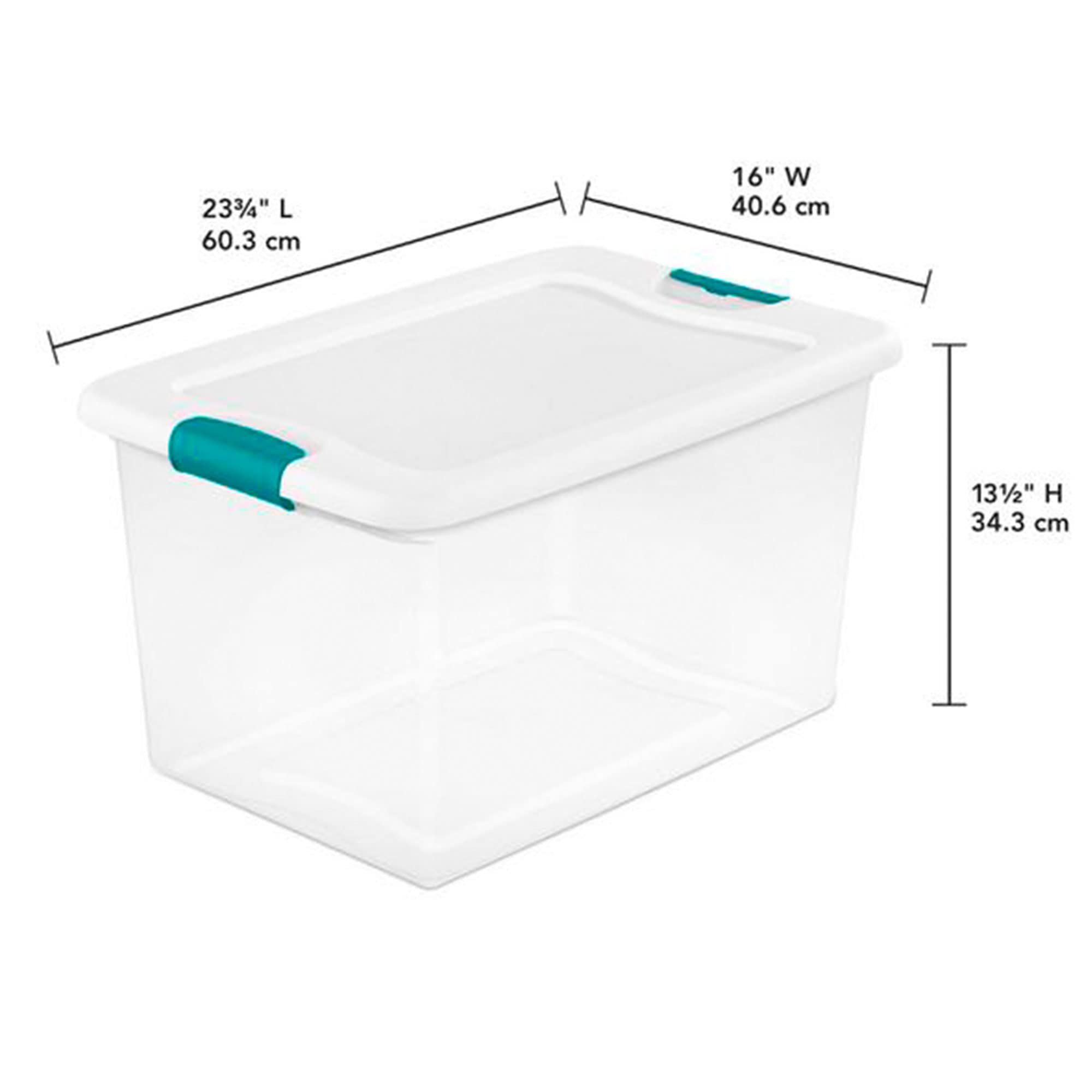 sterilite-6-pack-64-qt-latching-storage-totes-4-pack-deep-clip-boxes image 5