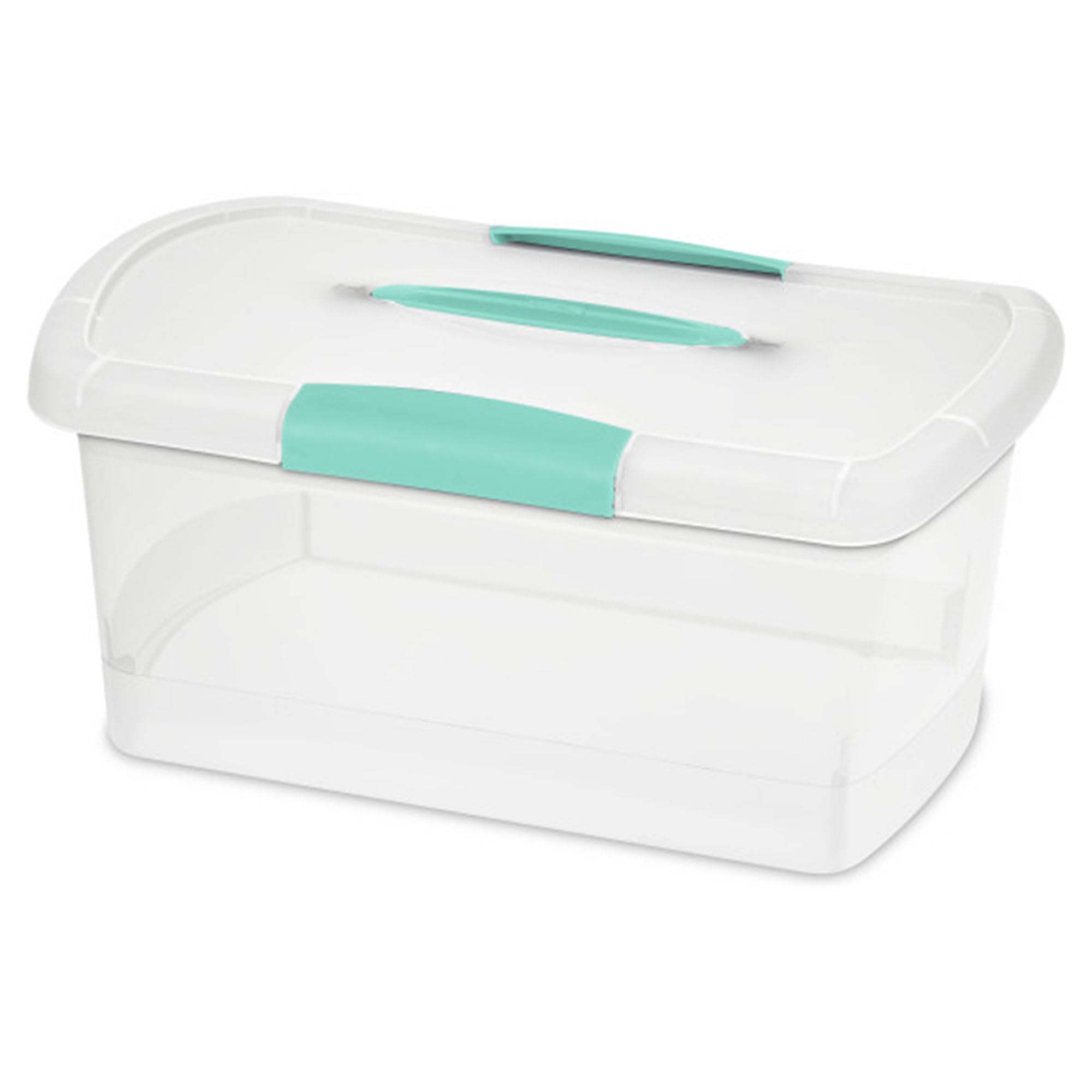 sterilite-medium-nesting-showoffs-stackable-storage-bins-with-latching-lid-and-h image 1