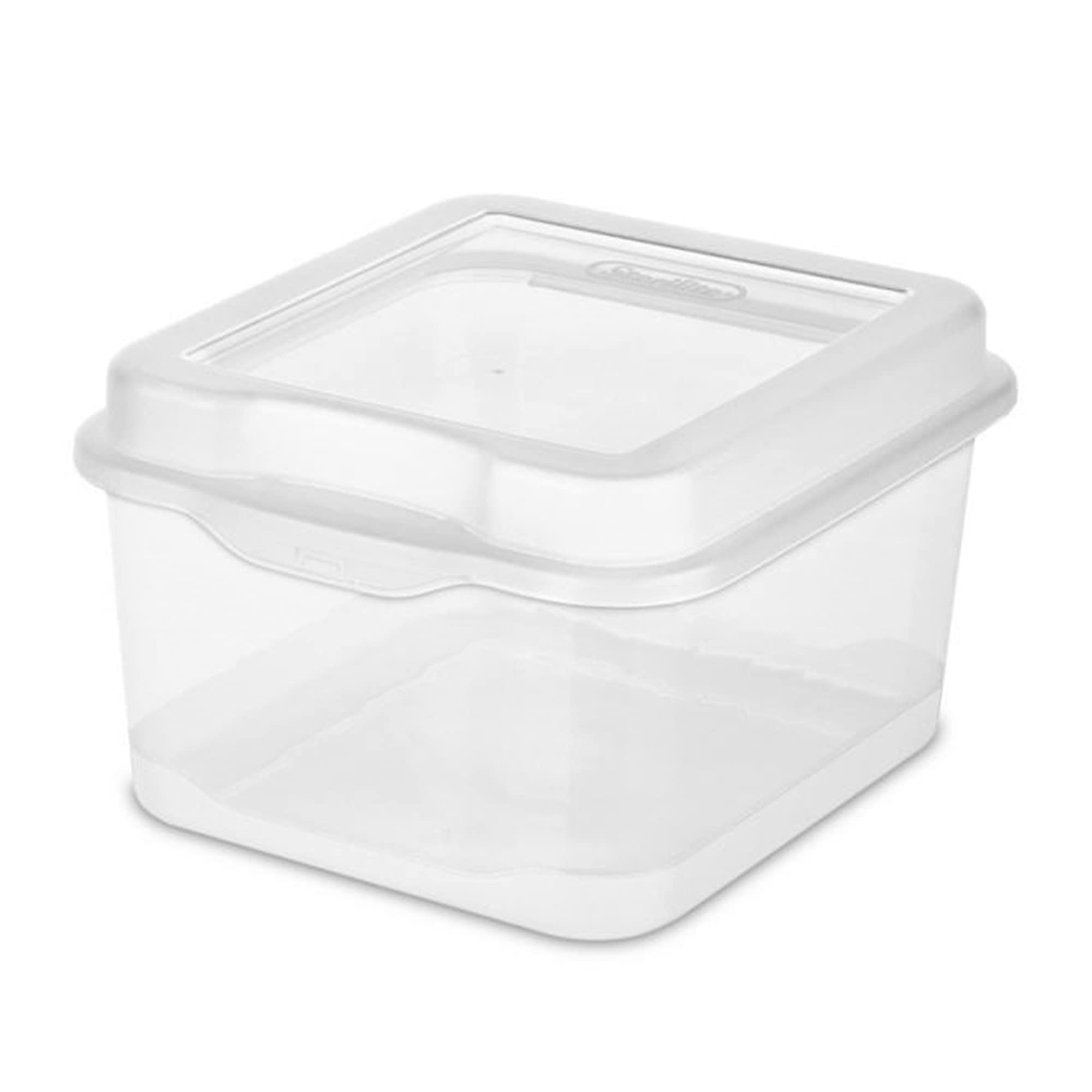 sterilite-18038612-fliptop-latching-storage-container-clear-48-pack image 1