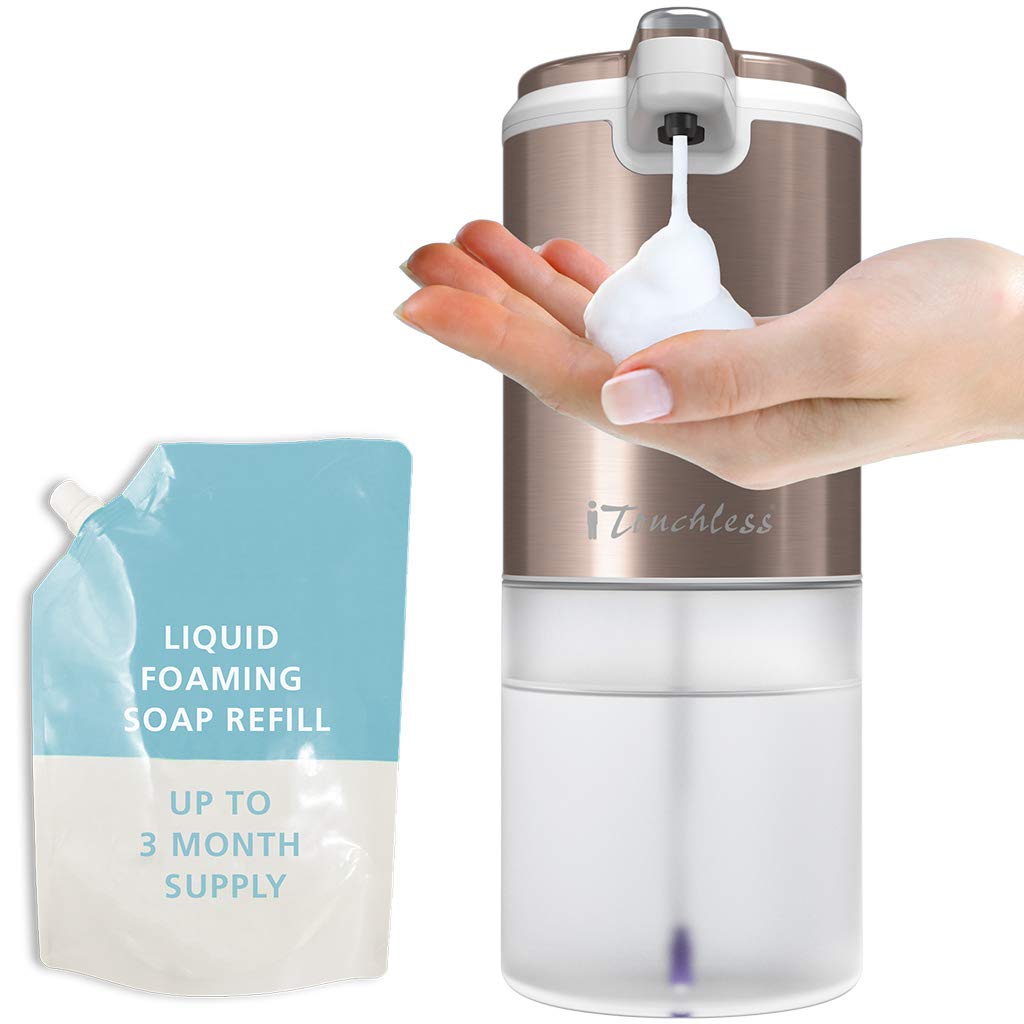 itouchless-ultraclean-sensor-foam-soap-dispenser-brushed-stainless-steel image 7