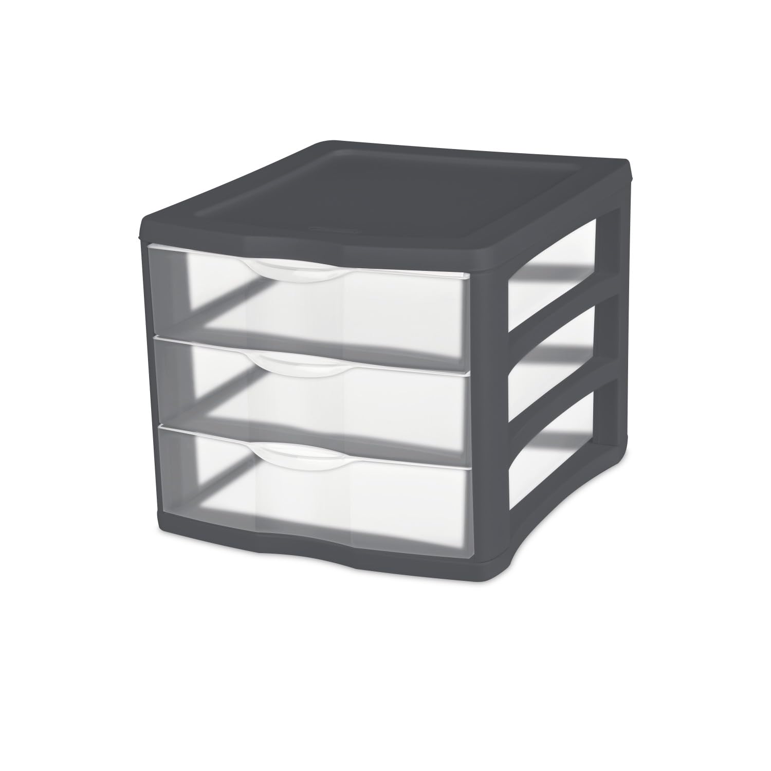 sterilite-3-drawer-unit-gray-flannel-countertop-storage-organizer-for-home-offic image 4