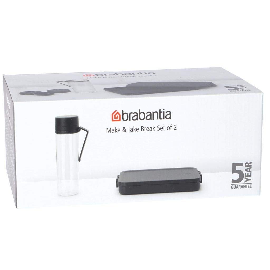 brabantia-make-take-break-set-water-bottle-with-fruit-infuser-flat-lunch-box-set image 1