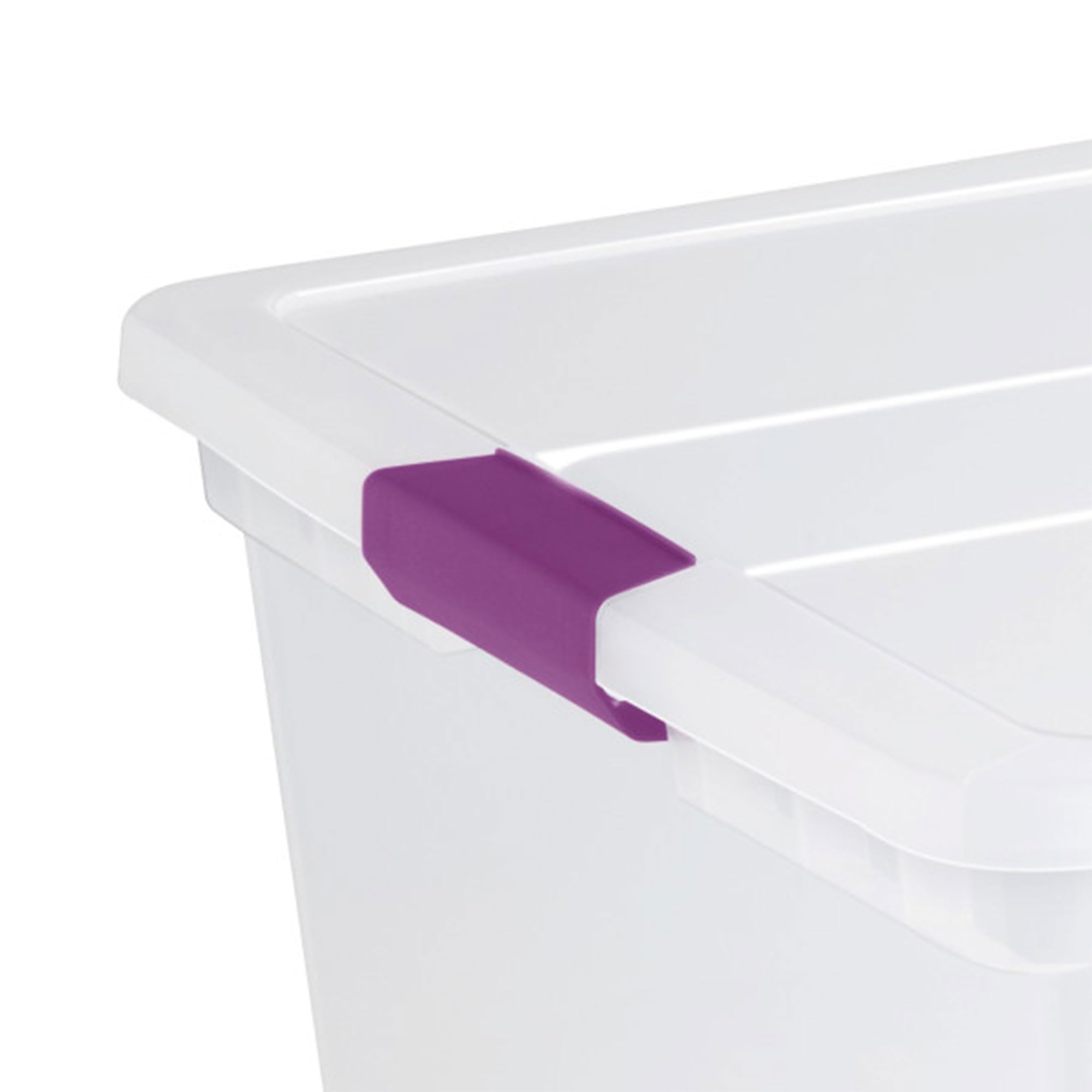 sterilite-clearview-latch-box-110-quart-stackable-storage-bins-with-latching-lid image 7