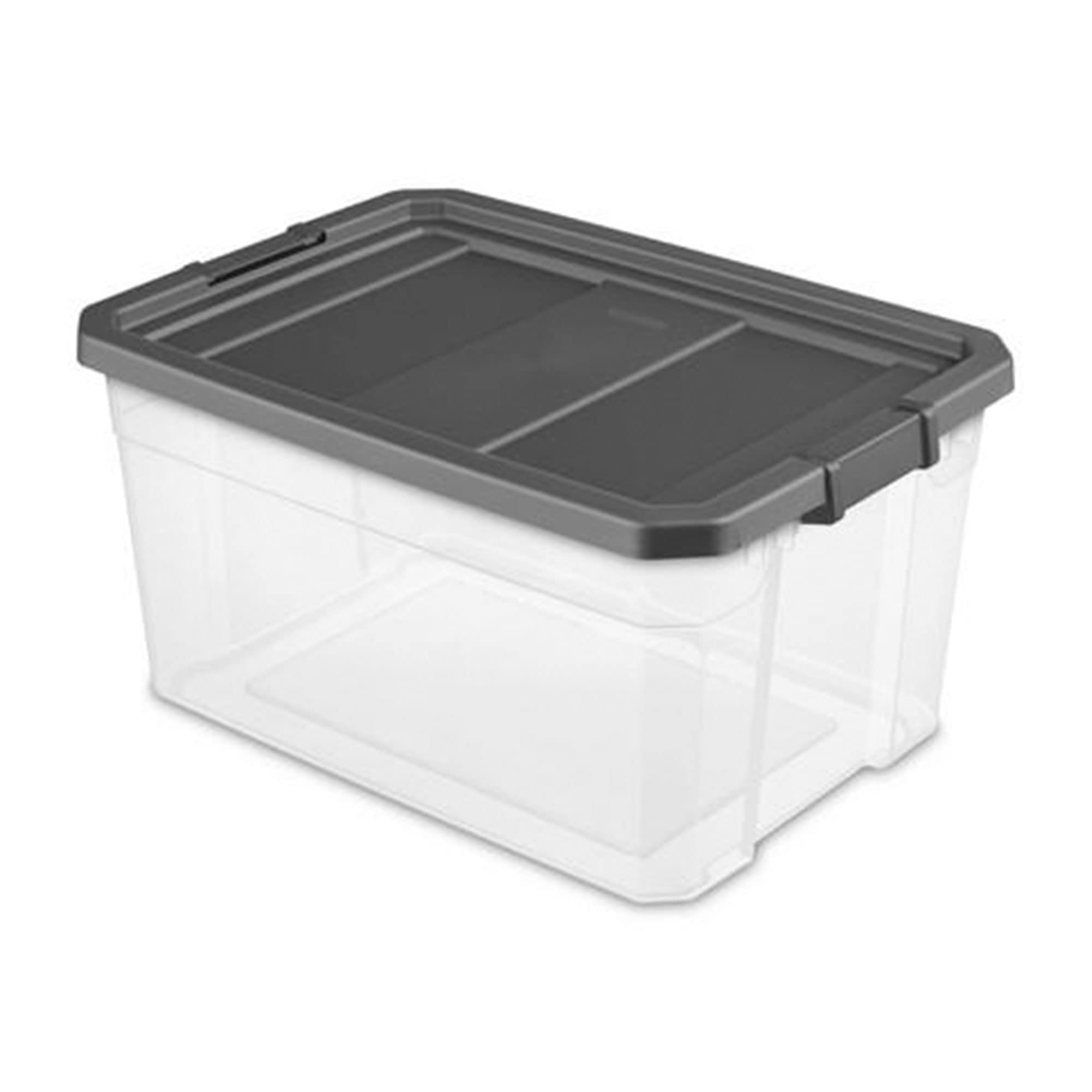 sterilite-box-stacker-modular-clear-76qt-single-unit image 2