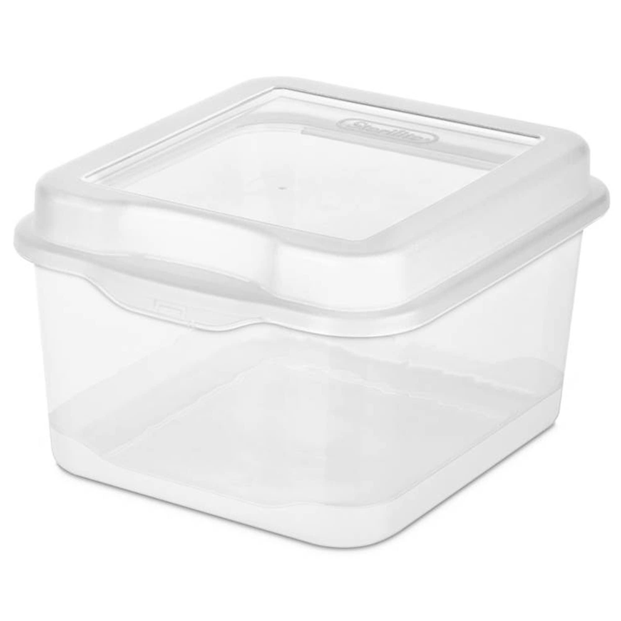 sterilite-18038612-fliptop-latching-storage-container-clear-48-pack image 8