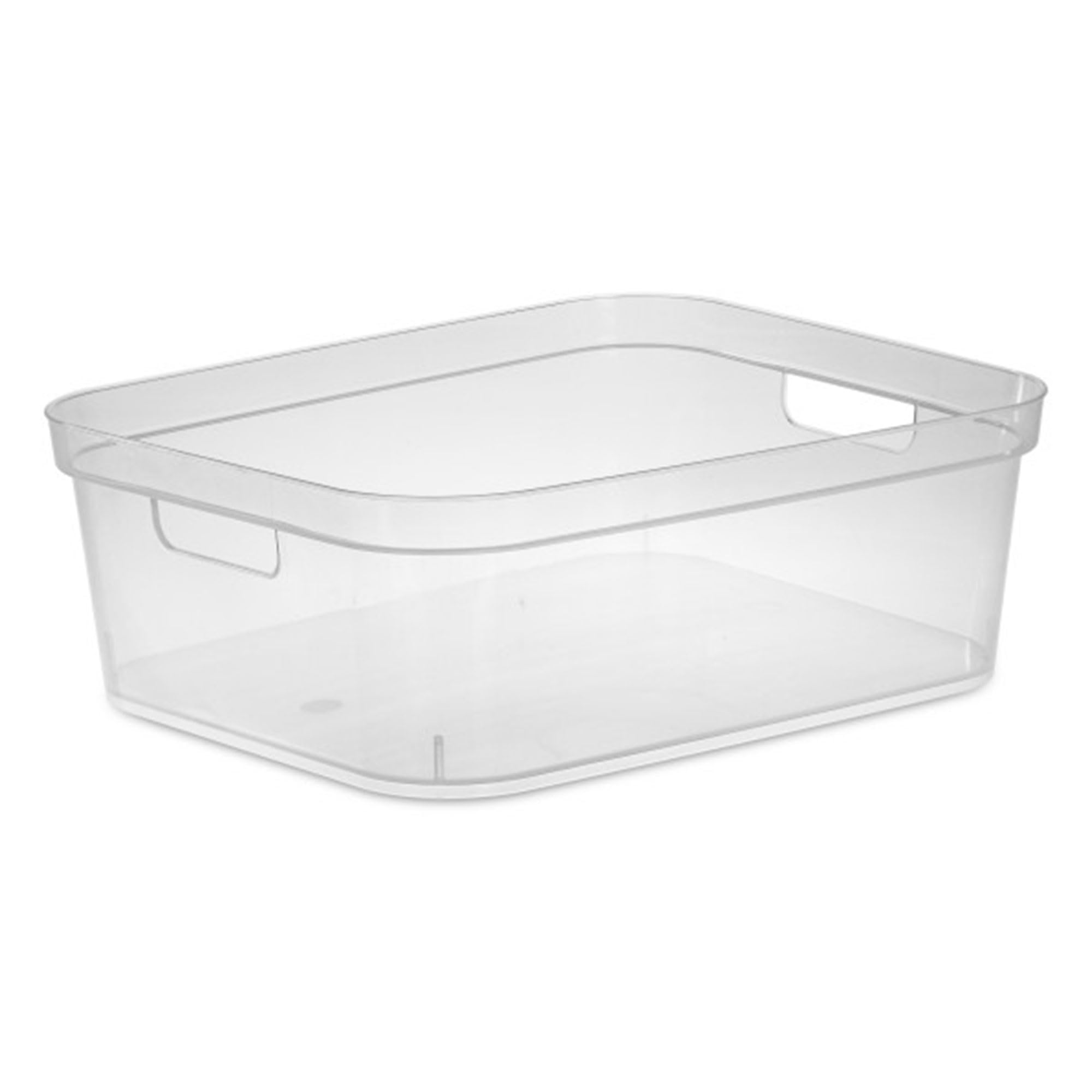 sterilite-5-25-x-12-25-x-15-inch-medium-modern-storage-bin-with-carry-through-ha image 3