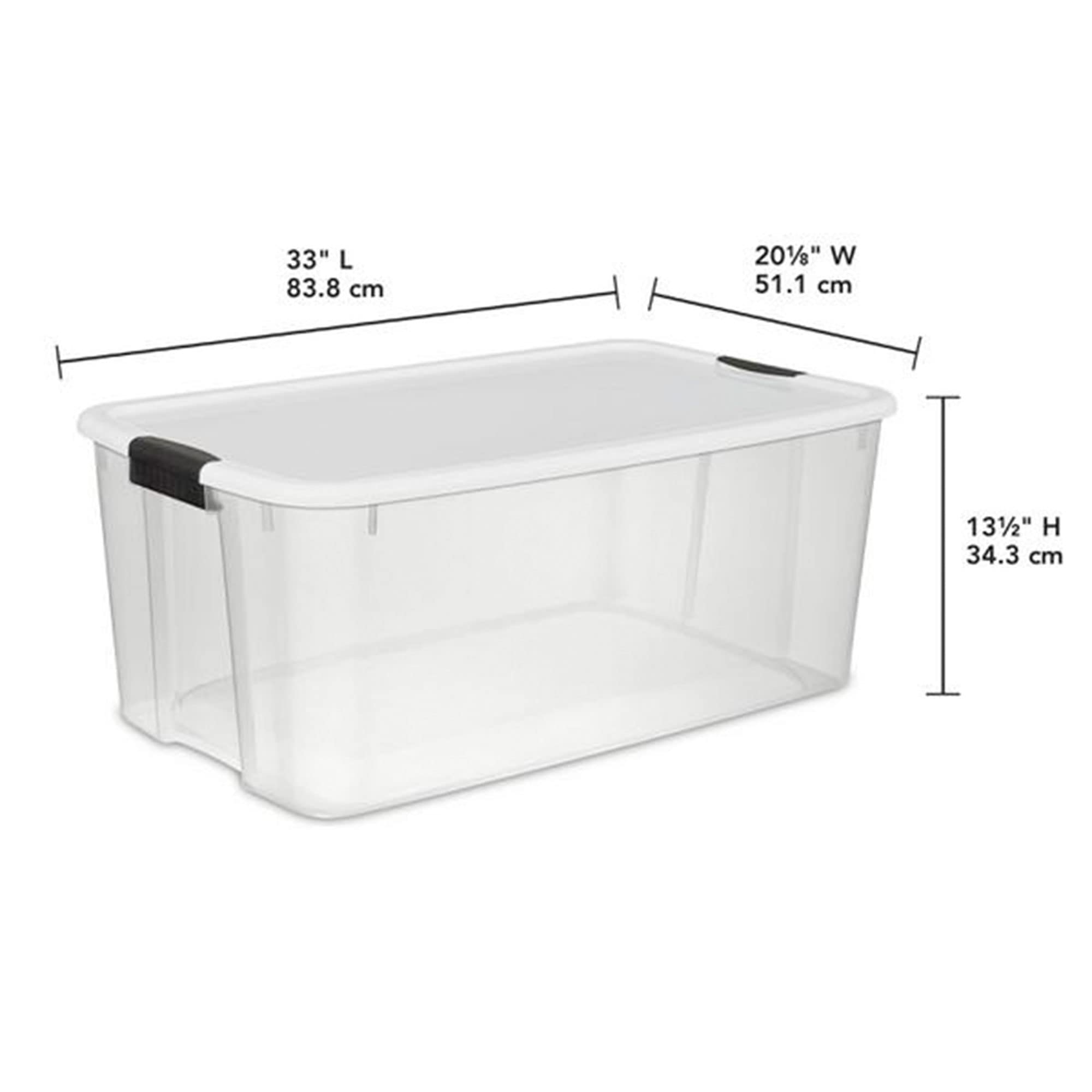 sterilite-ultra-latch-storage-totes-8-pack-116-qt-and-70-qt-clear image 3