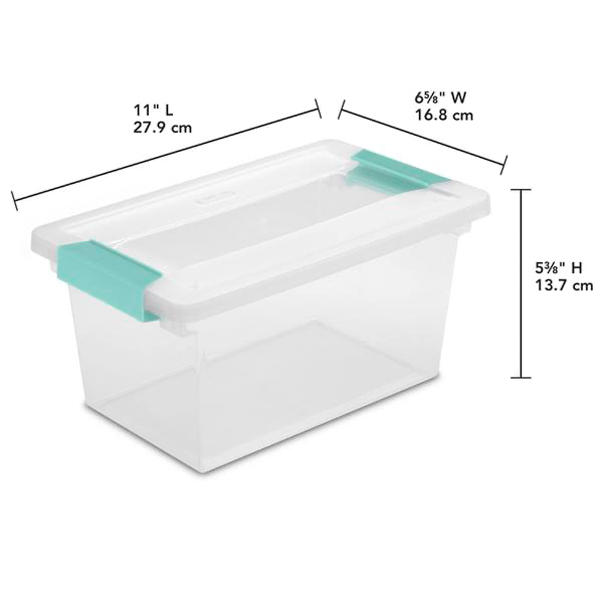sterilite-10-pack-miniature-and-medium-clip-storage-boxes-with-latch-lids image 7