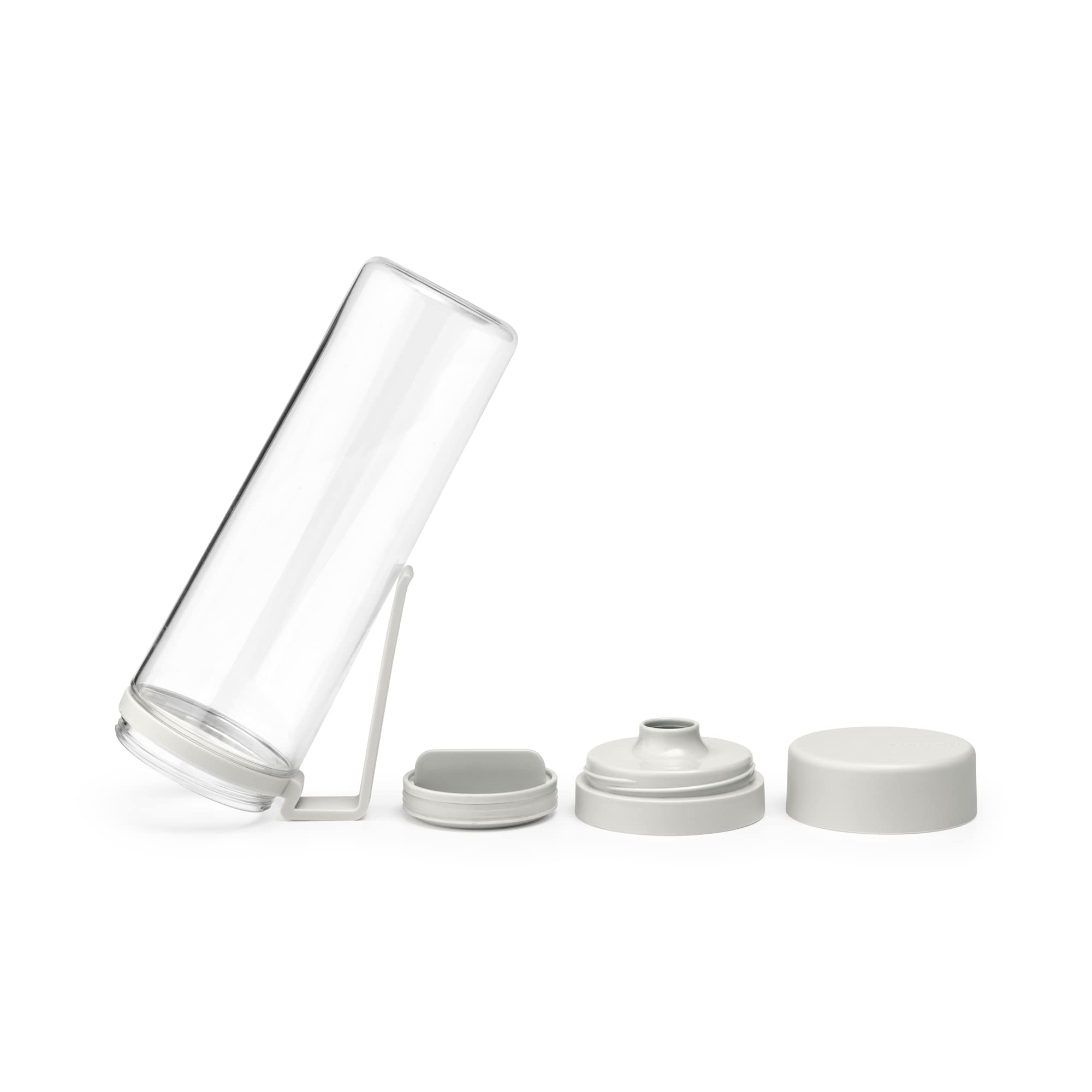 brabantia-make-take-water-bottle-with-strainer-17oz-light-gray image 4