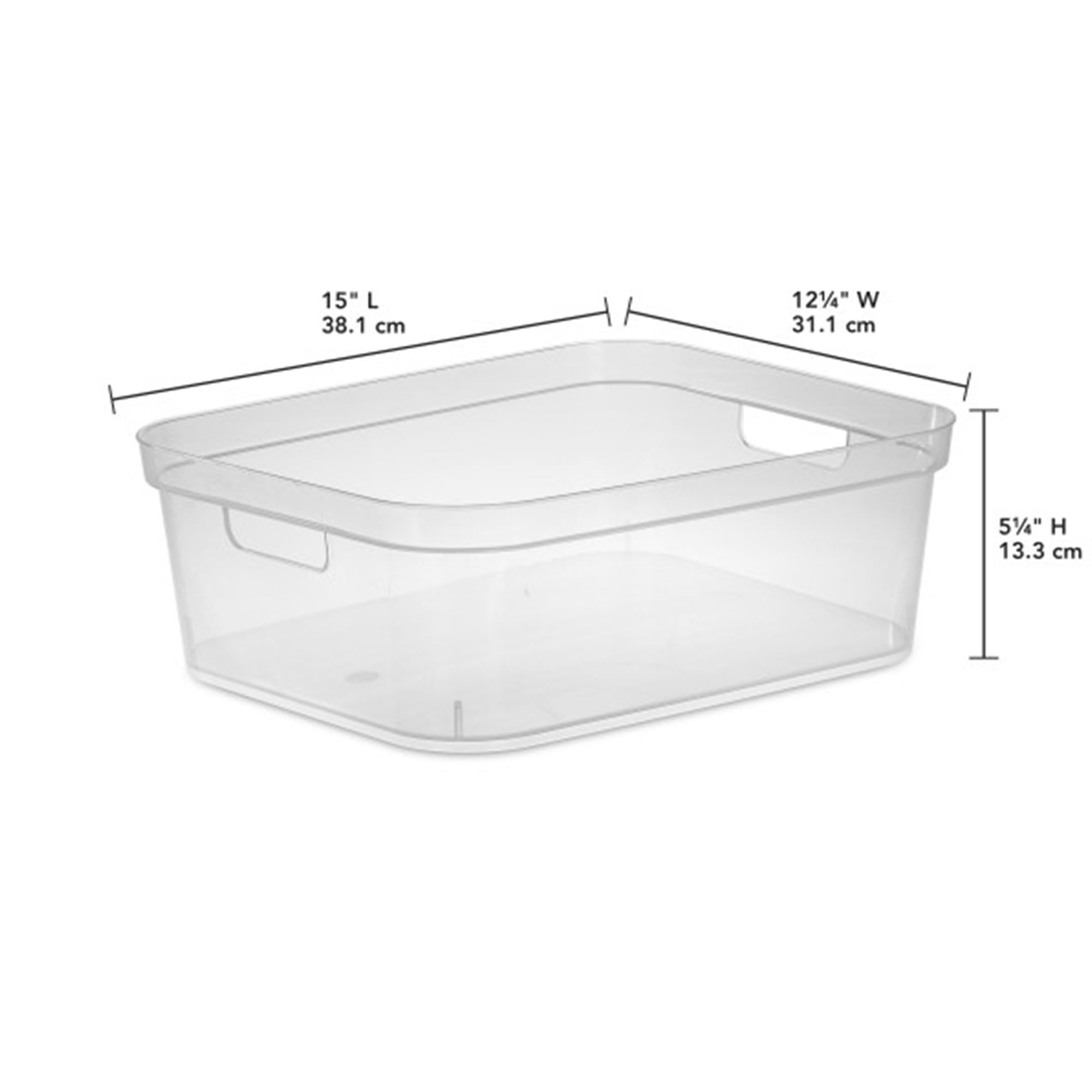 sterilite-5-25-x-12-25-x-15-inch-medium-modern-storage-bin-with-carry-through-ha image 4