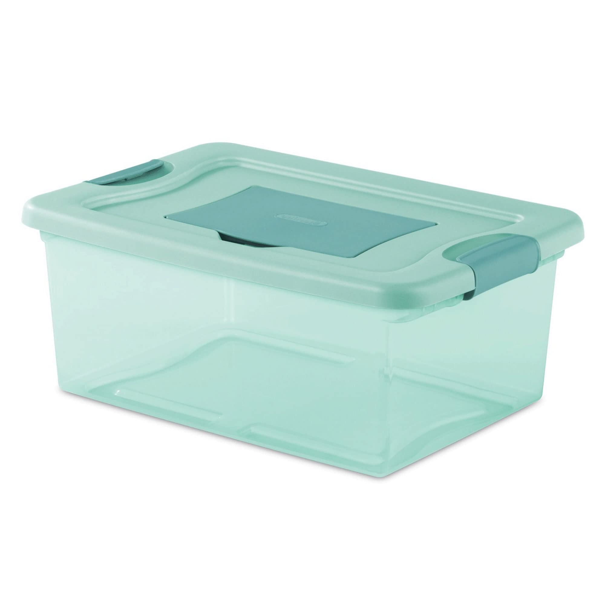 sterilite-15-quart-fresh-scent-multipurpose-stackable-storage-box-with-scent-ven image 3