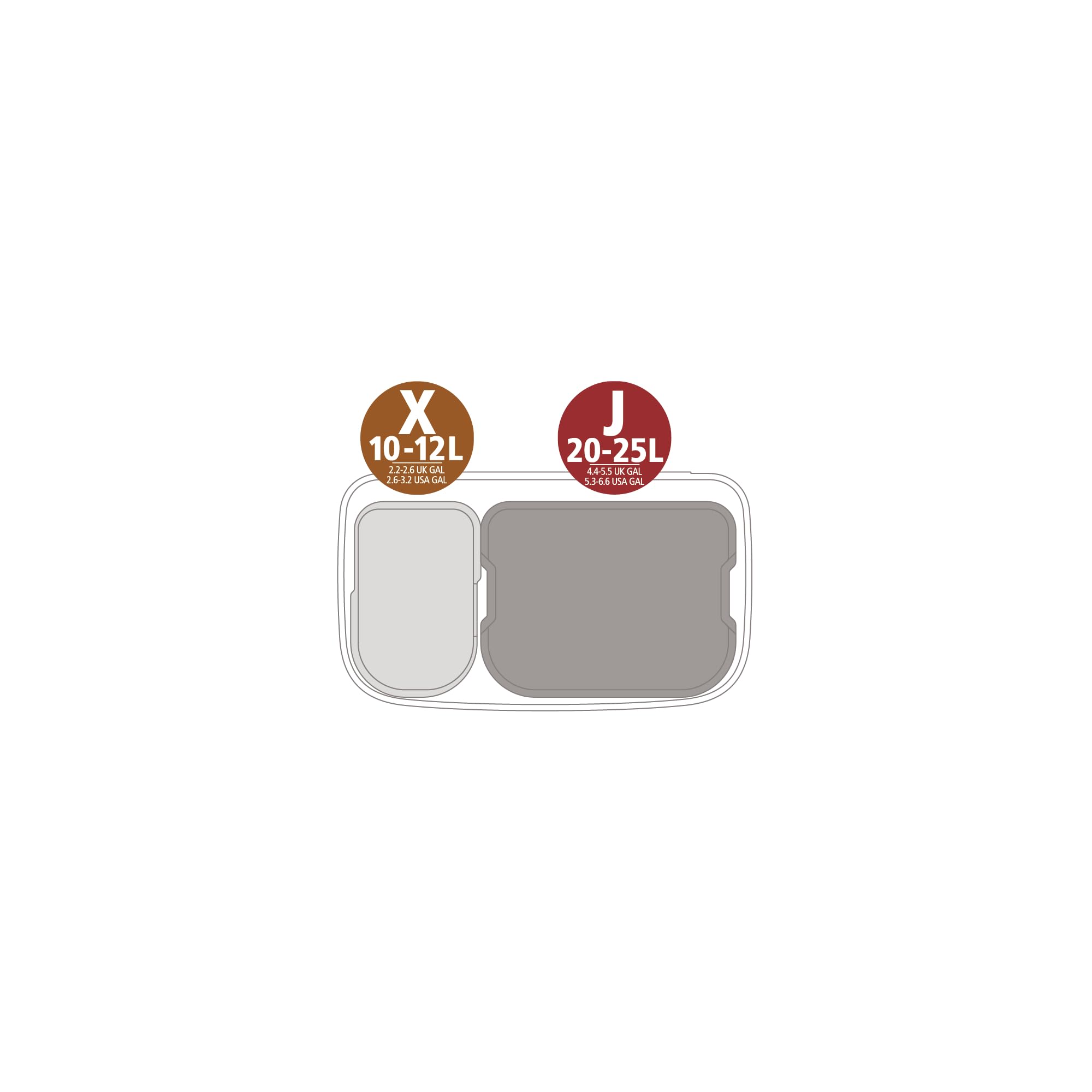 brabantia-bo-touch-top-kitchen-trash-can-with-dual-compartments-raised-legs-conf image 6