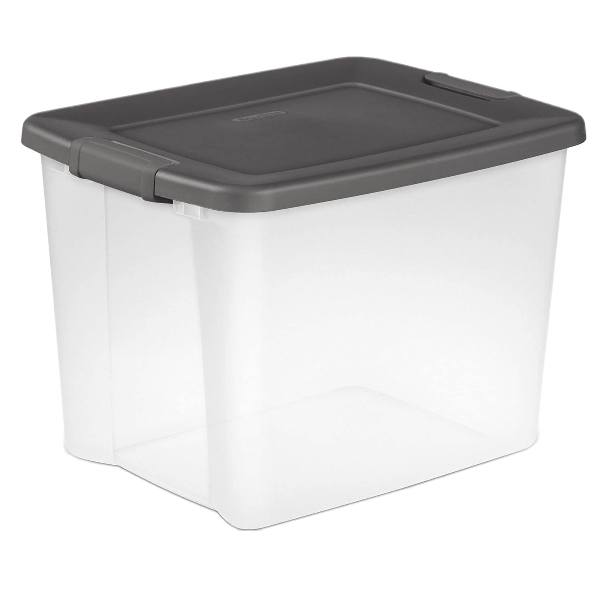 sterilite-shelftotes-50-quart-clear-latched-stacking-plastic-storage-container-w image 1