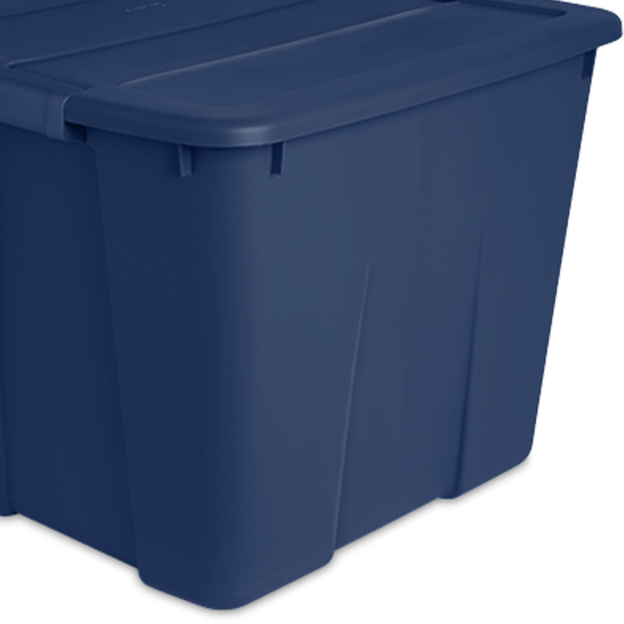 sterilite-20-gallon-stackable-plastic-storage-tote-with-latching-lid-marine-blue image 6