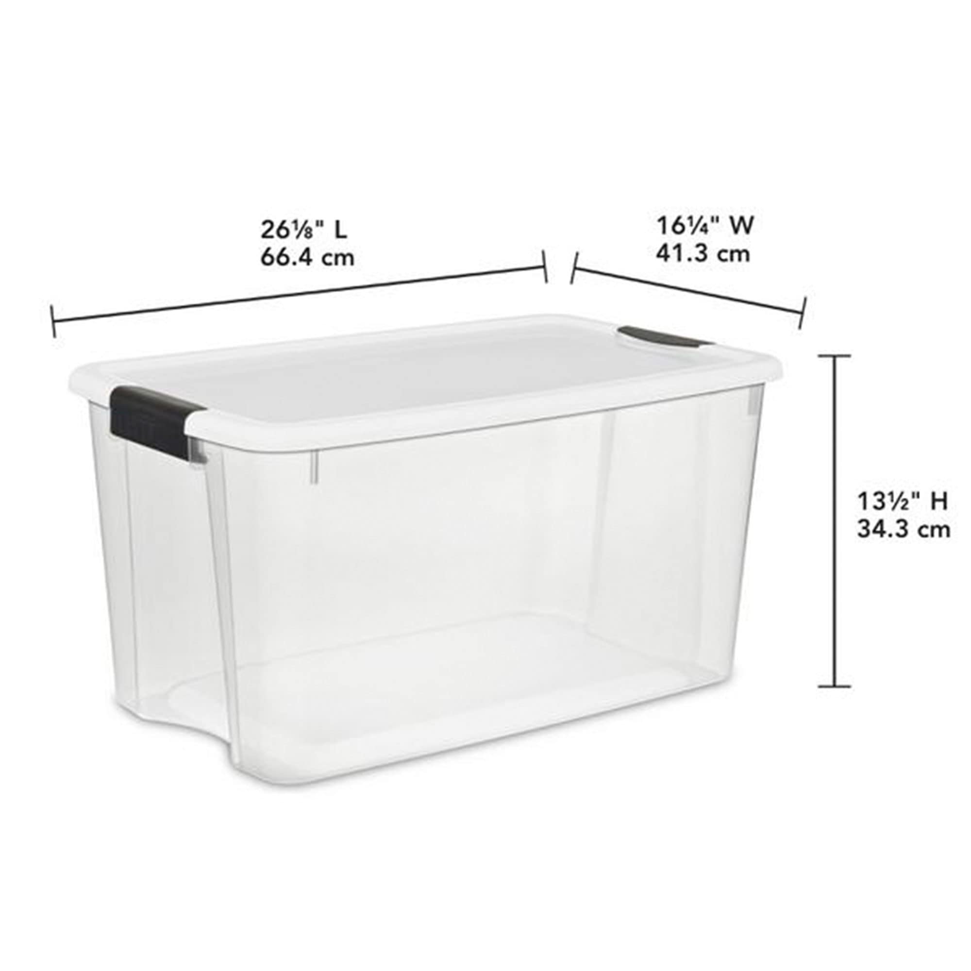 sterilite-storage-solution-with-106-quart-clear-latching-tote-4-pack-66-quart-st image 8