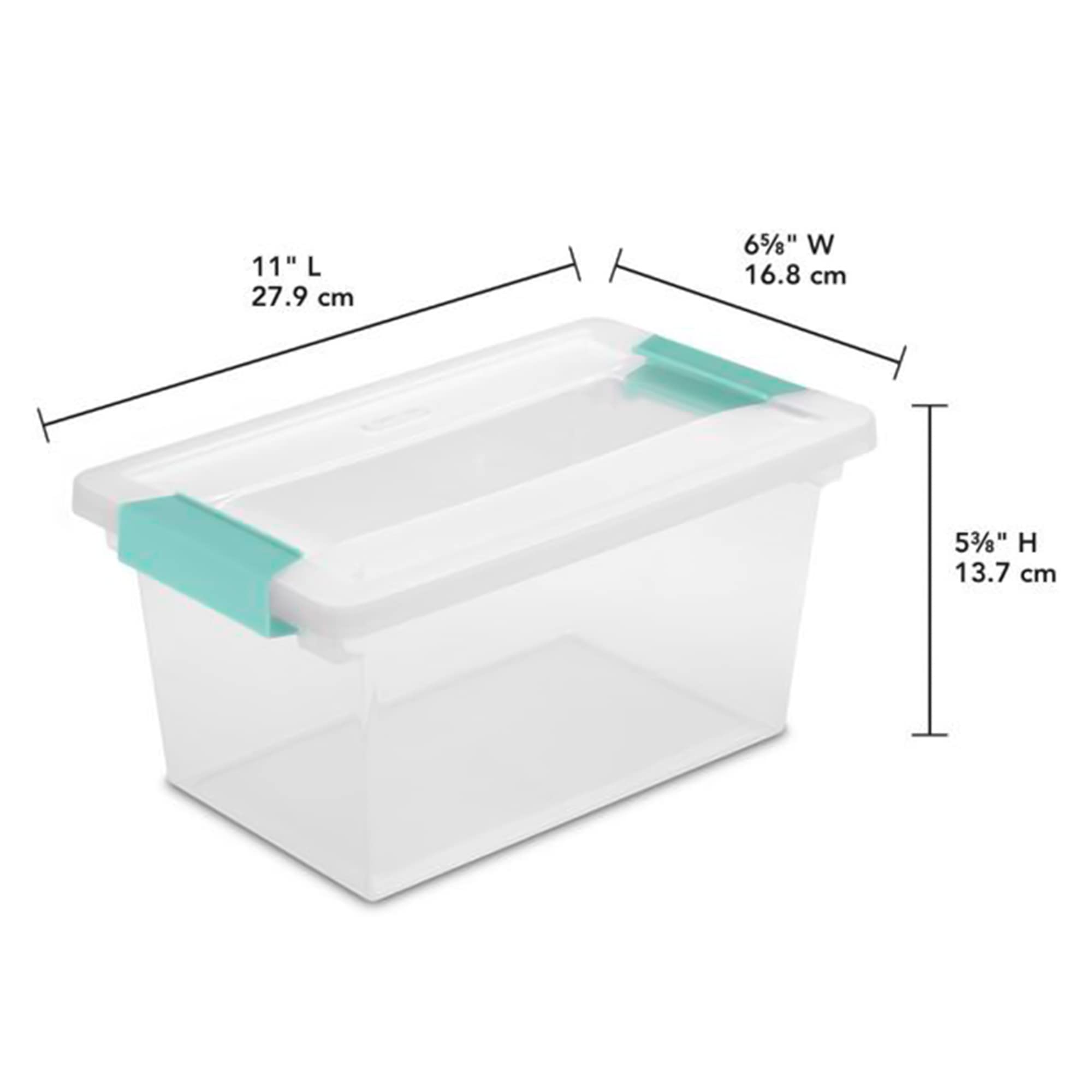 sterilite-64-quart-latching-clear-plastic-storage-tote-organizer-container-bin-b image 6