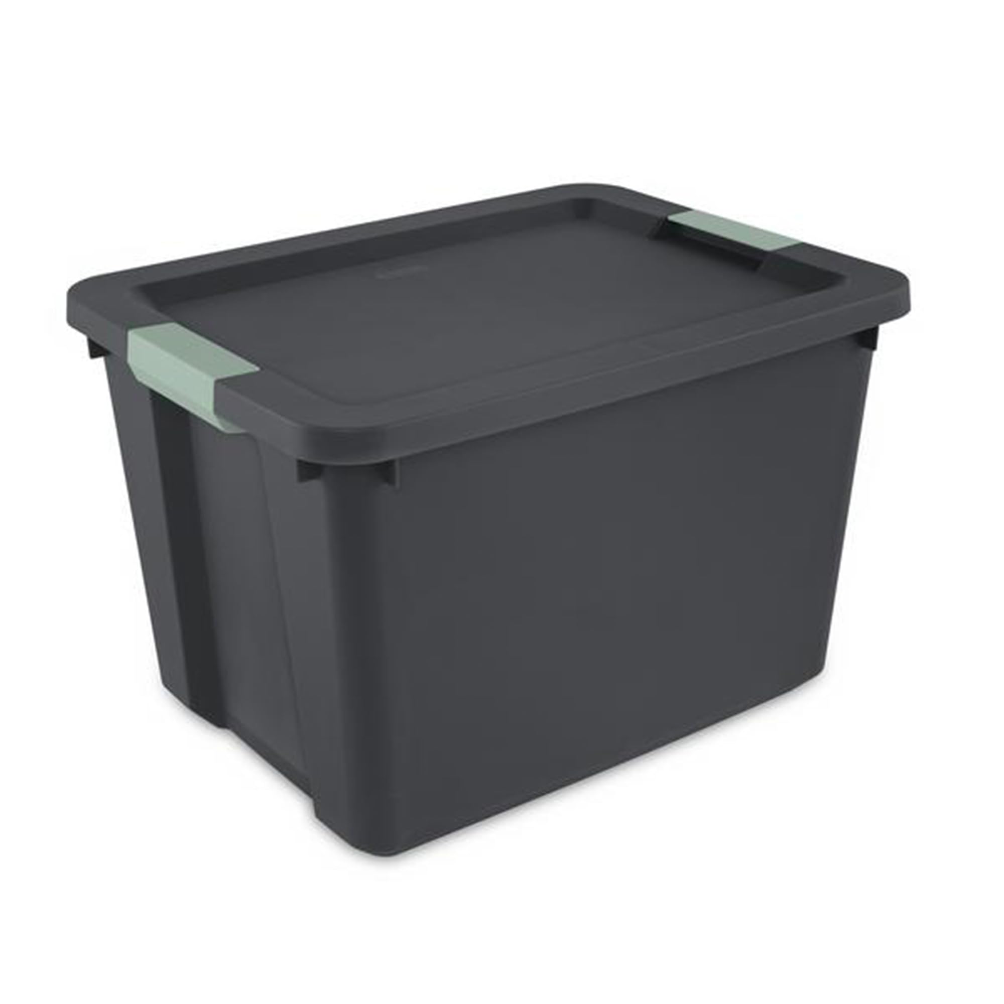 sterilite-6-pack-latch-tote-stackable-plastic-storage-bin-containers-20-gallon-g image 7