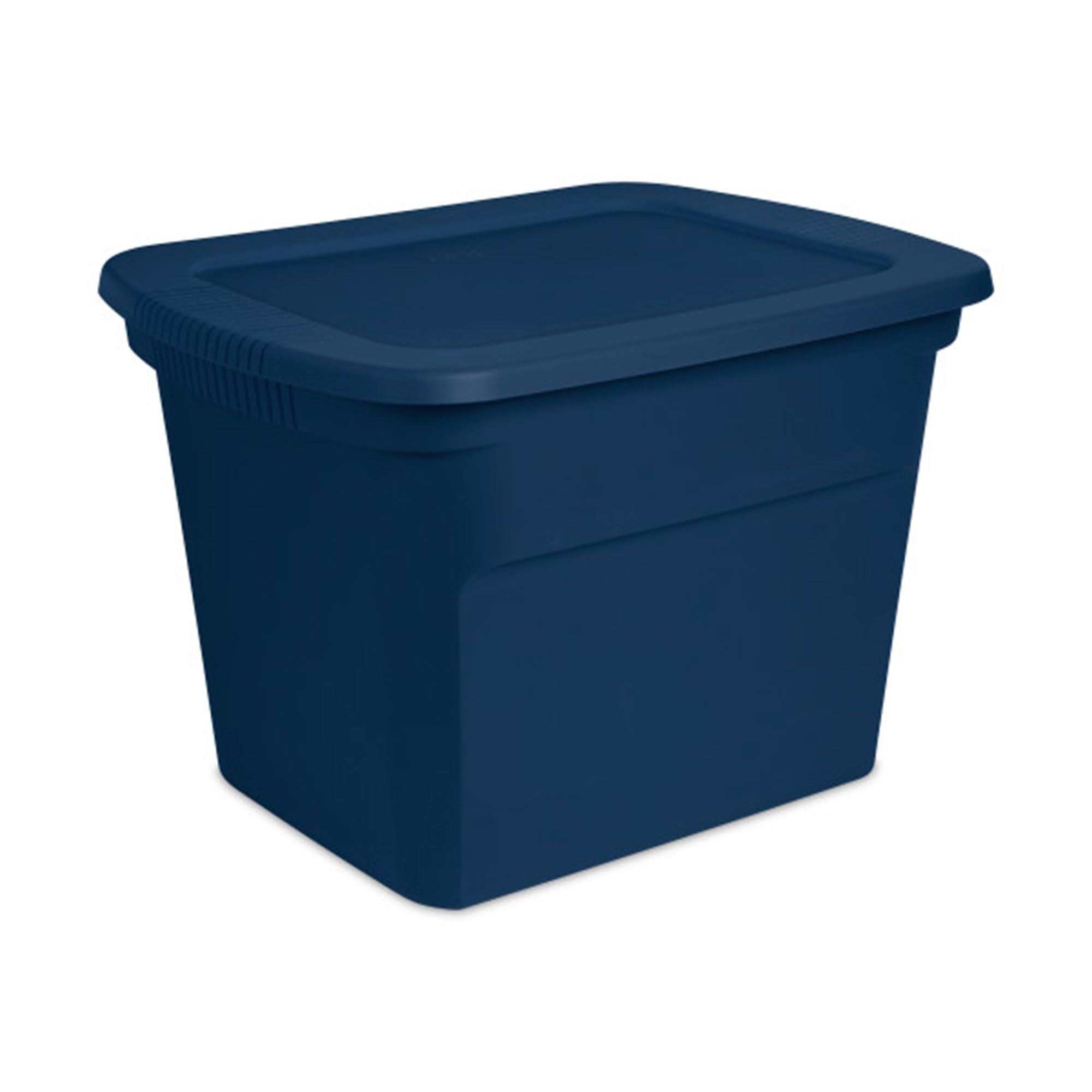 sterilite-8-pack-storage-tote-18-gallon-marine-blue-heavy-duty-plastic-bins-with image 6