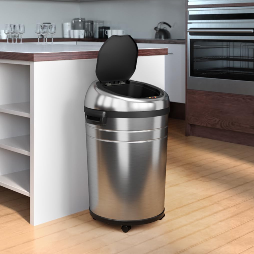 itouchless-glide-18-gallon-sensor-trash-can-with-wheels-and-absorbx-odor-control image 3