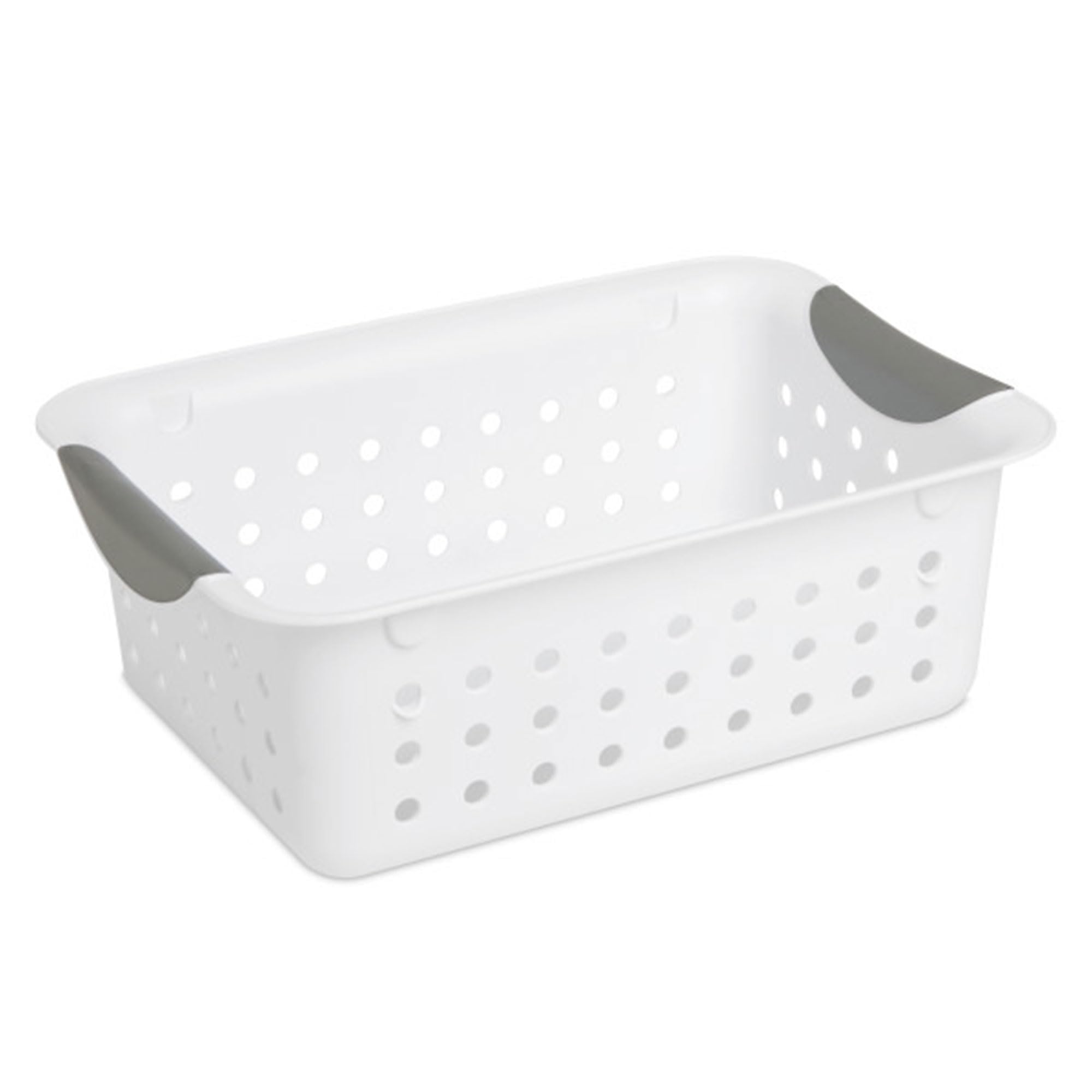 sterilite-12-pack-ultra-basket-small-open-plastic-bins-for-countertop-cabinet-an image 1