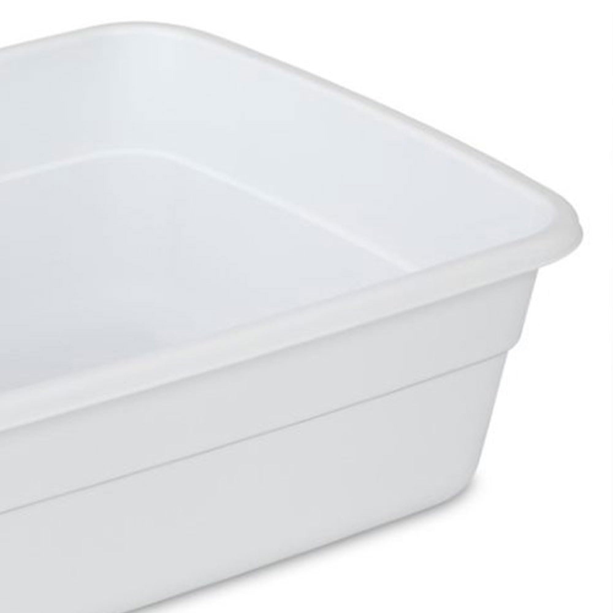 sterilite-small-portable-rectangle-plastic-heavy-duty-reinforced-plastic-8-qt-ki image 7
