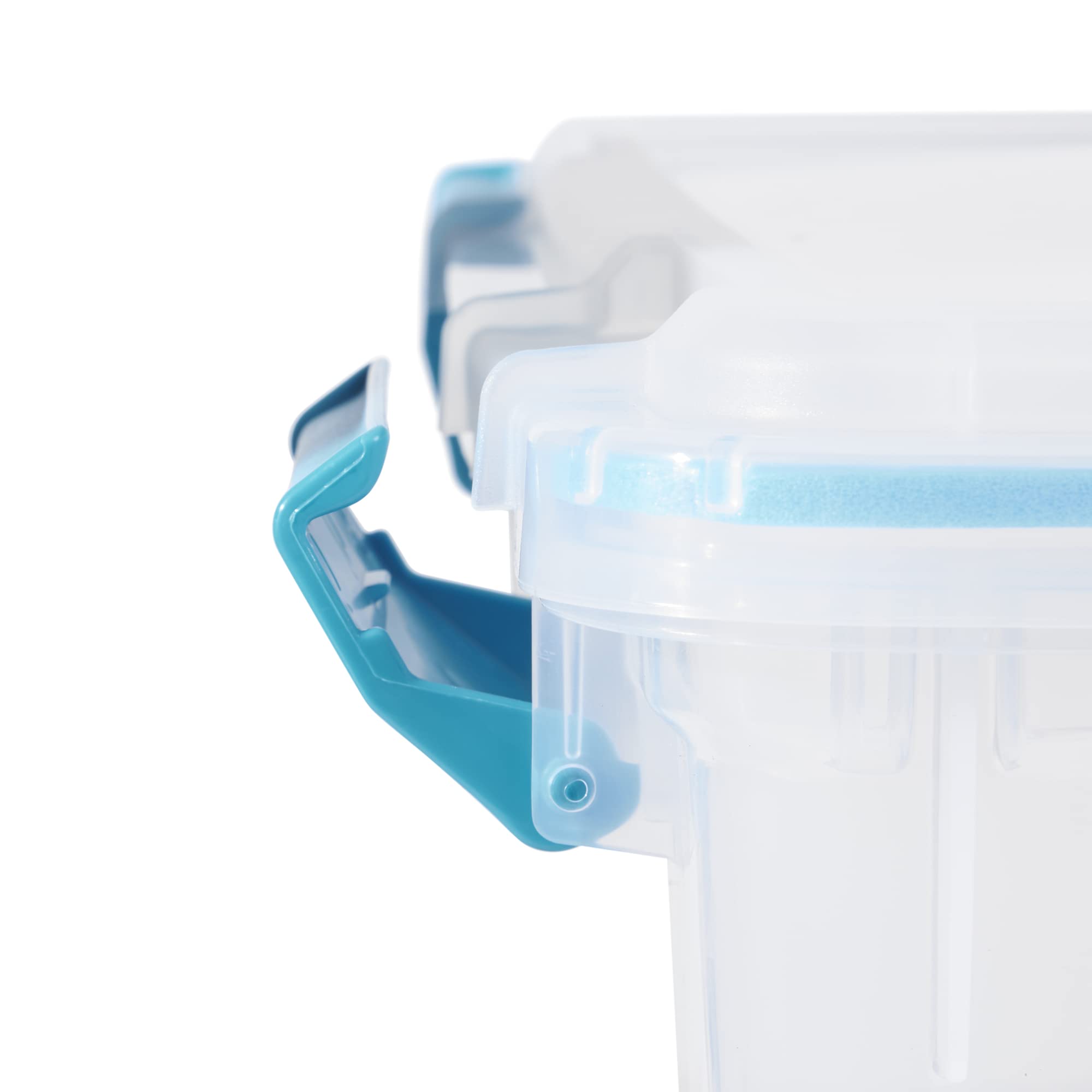 sterilite-54-quart-clear-plastic-stackable-storage-container-box-with-air-tight- image 5