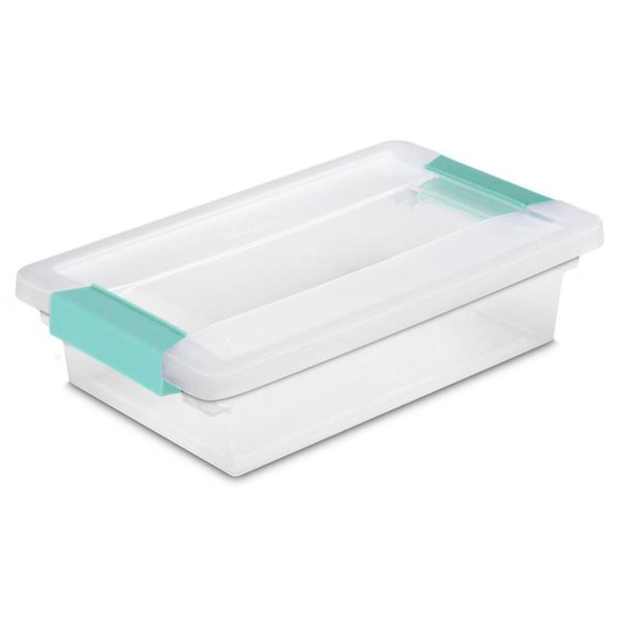 sterilite-large-small-clip-clear-storage-boxes-12-pack image 3
